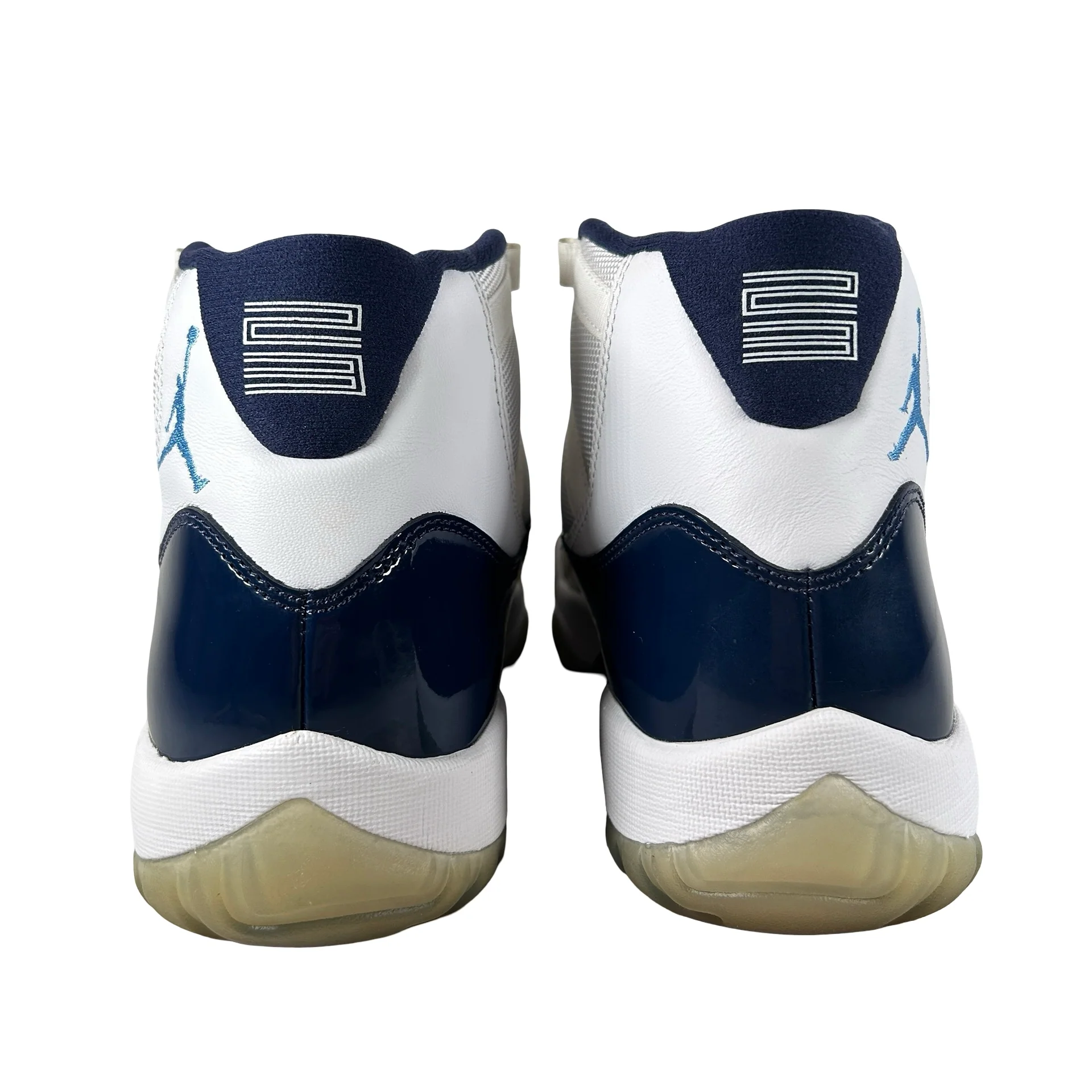 378037 123 Jordan 11 Retro UNC Win Like 82 [USED] - 11 M (Used4) - Image 3