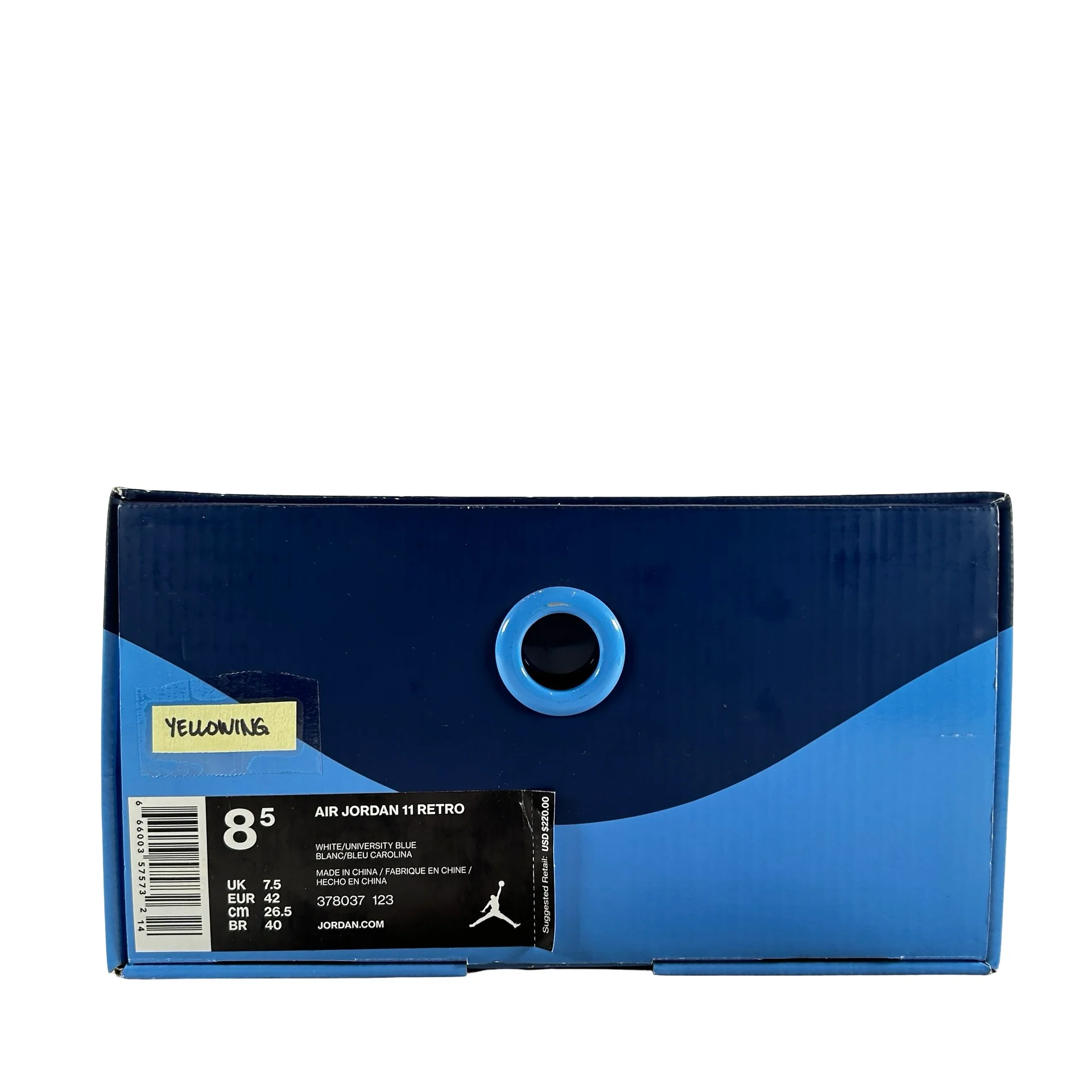 378037 123 Jordan 11 UNC Win Like 82 - 8.5 M (Yellowing) - Image 7
