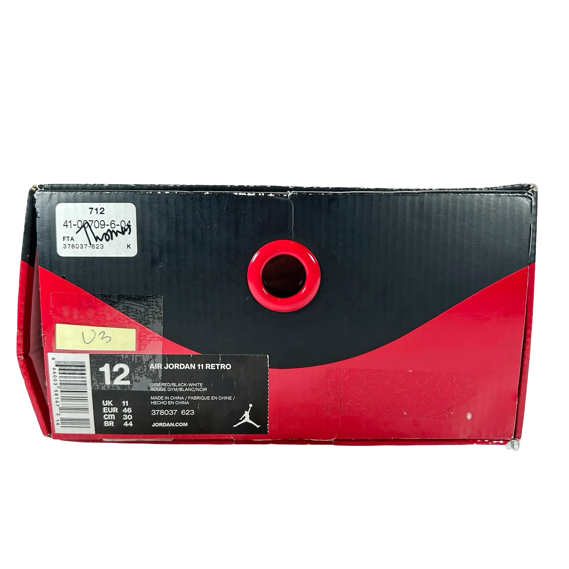 378037 623 Jordan 11 Retro Win like 96 [USED] - 12 M (Used3) - Image 7