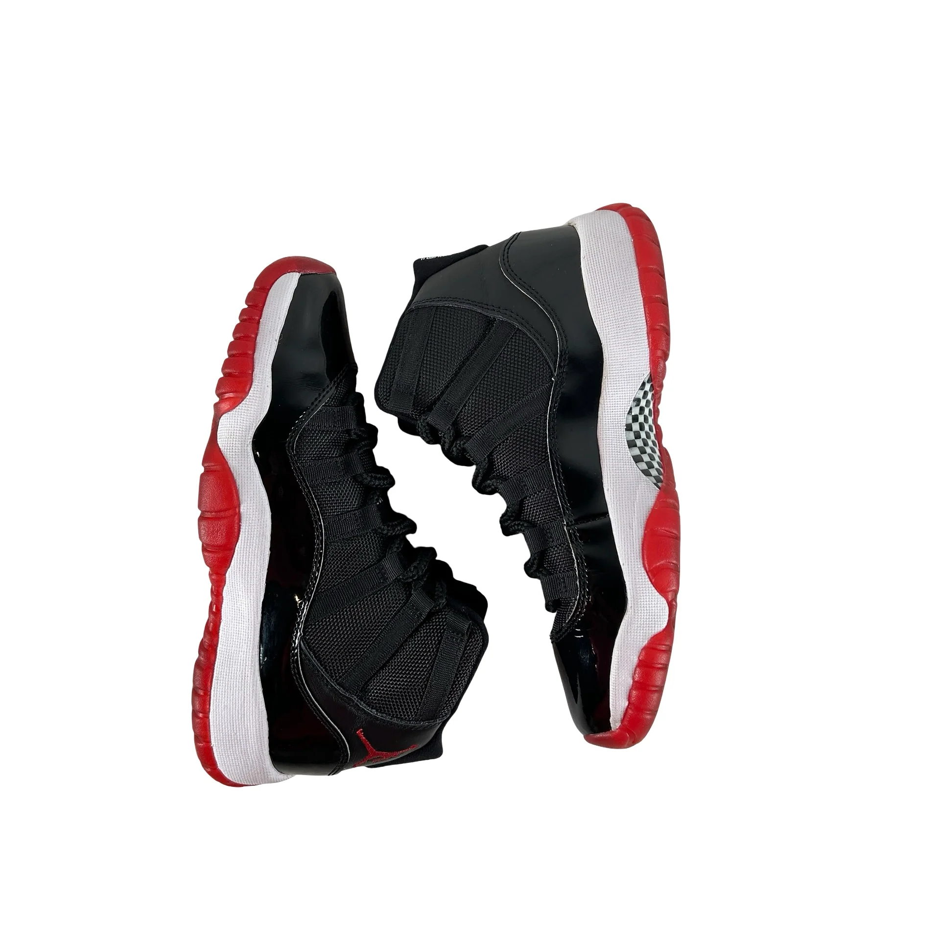 378038 061 Jordan 11 Retro Playoffs Bred (2019) (GS) [USED] - 4.5 Y (Used) (No Box) - Image 4