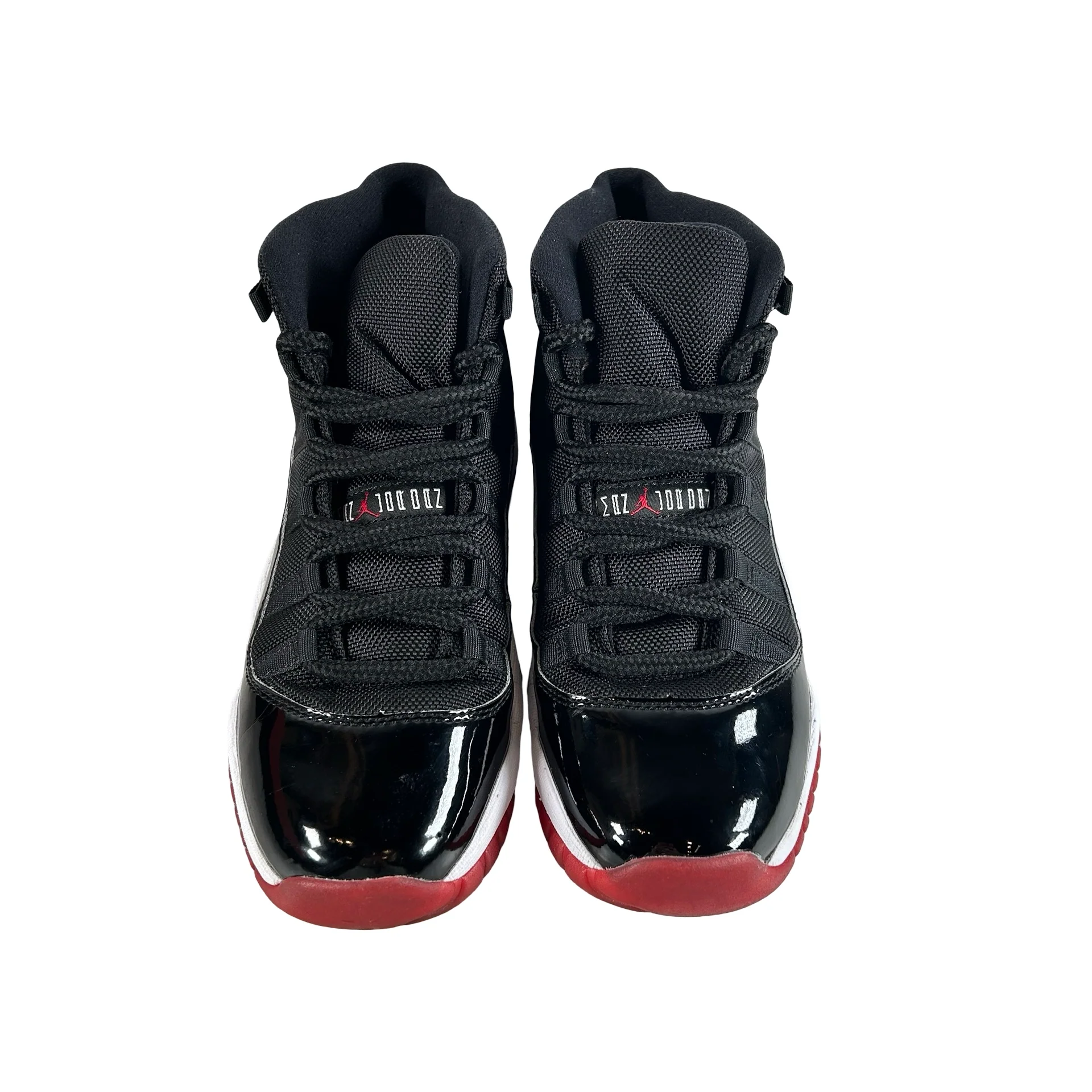 378038 061 Jordan 11 Retro Playoffs Bred (2019) (GS) [USED] - 7 Y (Used2) - Image 2