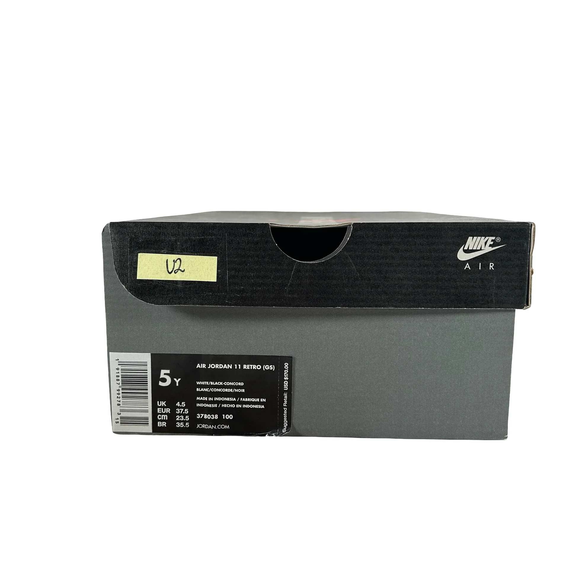 378038 100 Jordan 11 Retro Concord (2018) (GS) [USED] - 5 Y (Used2) - Image 7