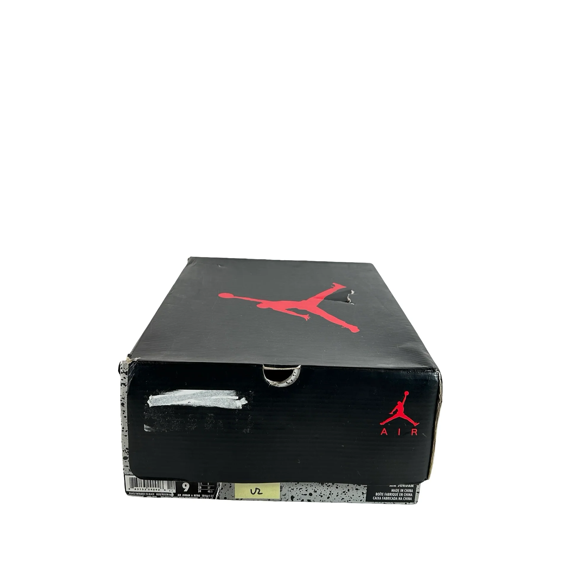 384664 023 Jordan 6 Retro Infrared Black (2014) - 9 M (Used2) - Image 7