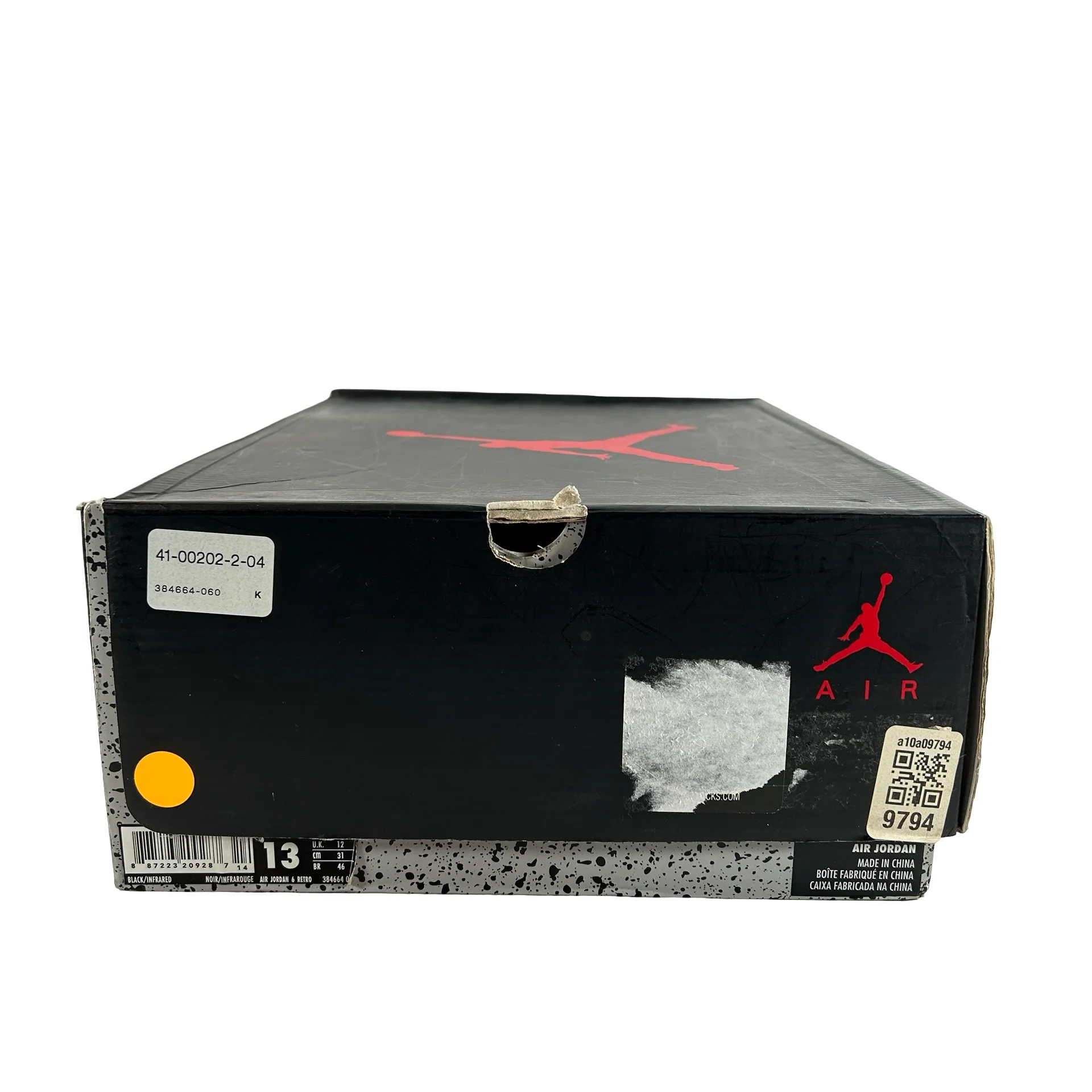384664 060 Jordan 6 Infrared [USED] - 13 M (Used) - Image 7