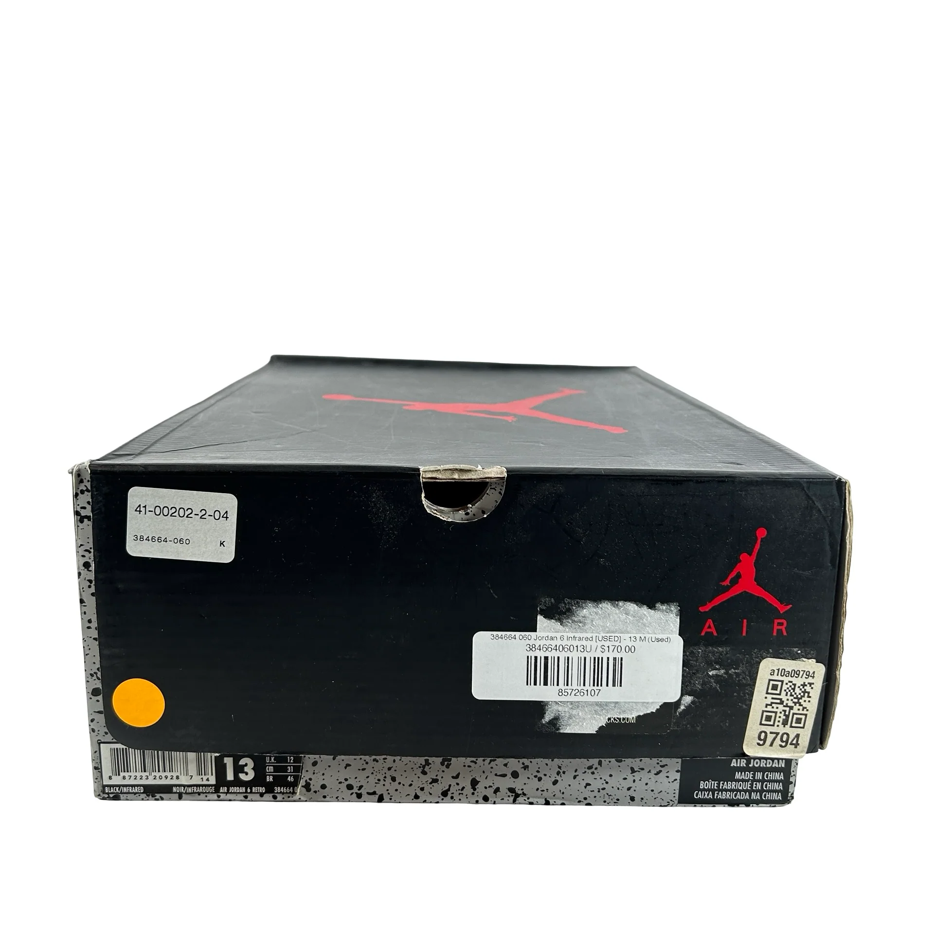 384664 060 Jordan 6 Infrared [USED] - 13 M (Used2) - Image 7