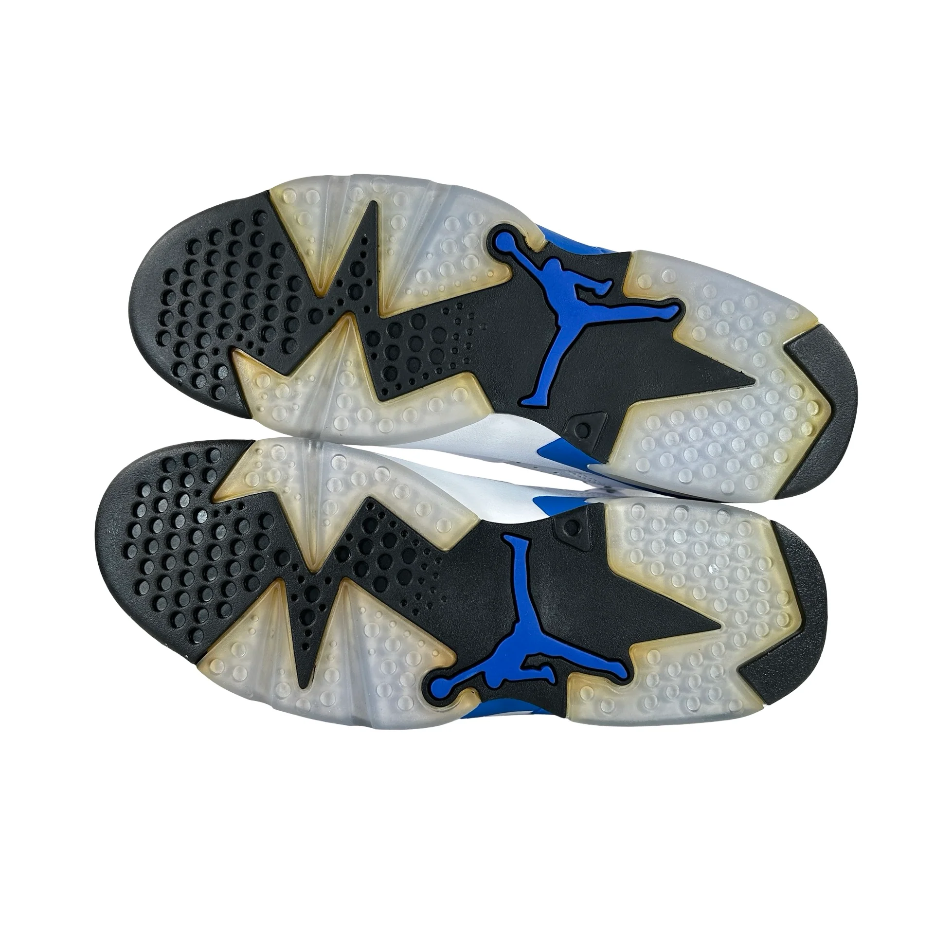 384664 107 Jordan 6 Retro Sport Blue (2014) [CONDITIONAL] - 8.5 M (Yellowing) - Image 6