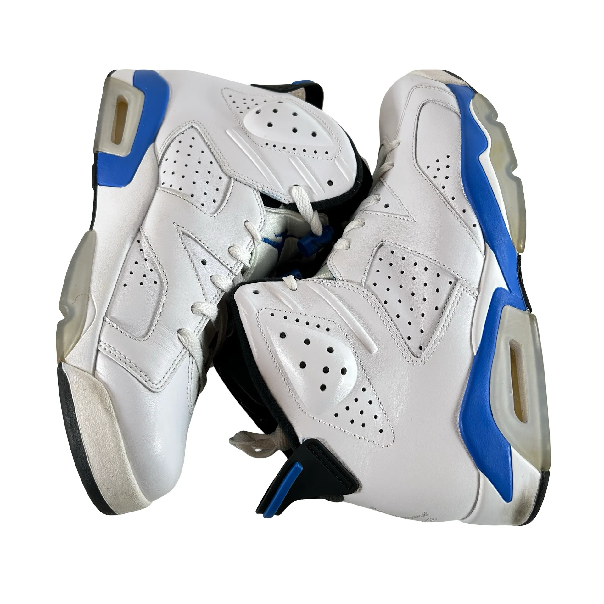 384664 107 Jordan 6 Retro Sport Blue (2014) [USED] - 11 M (Used) - Image 5