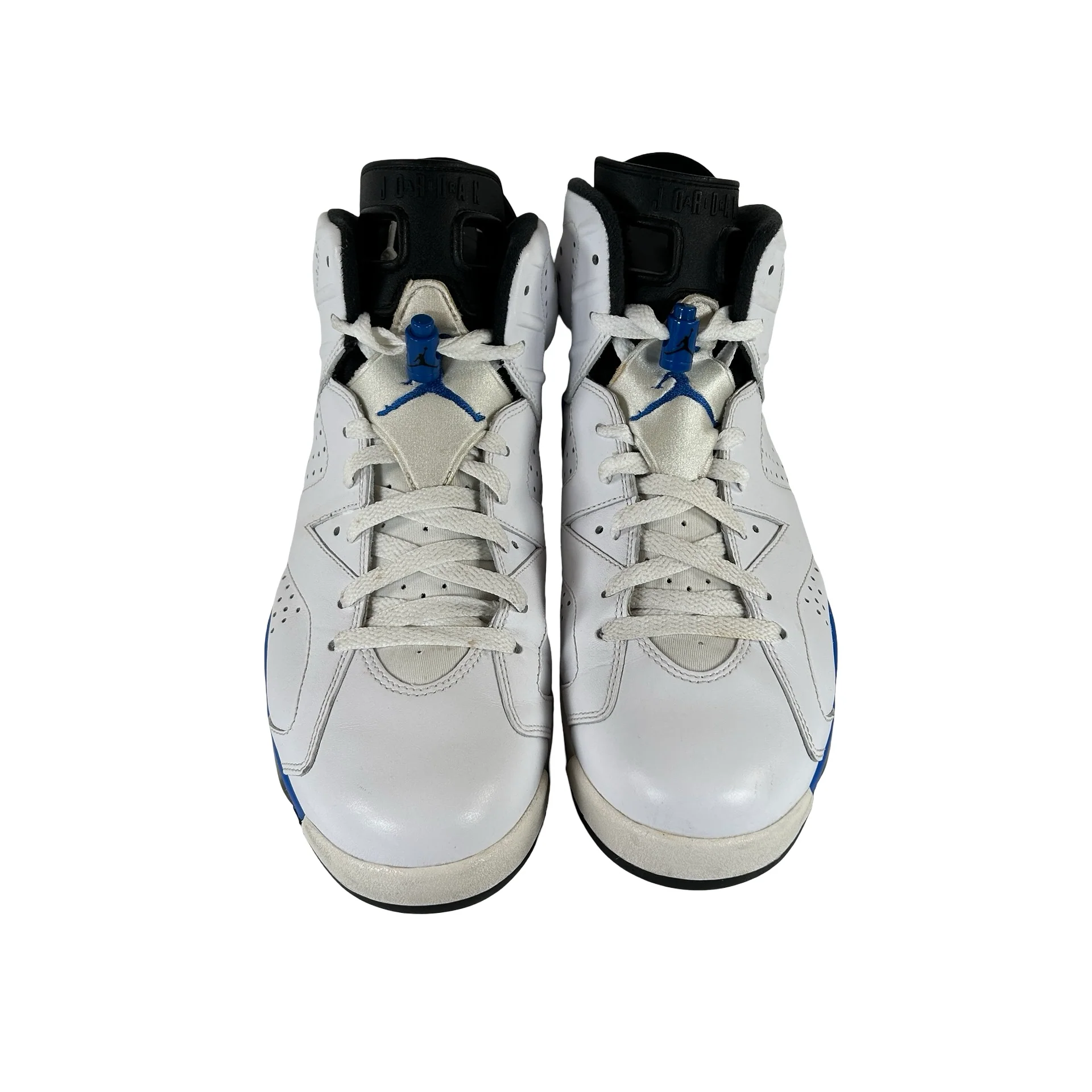 384664 107 Jordan 6 Retro Sport Blue (2014) [USED] - 11 M (Used) (Replace Box) (No Insoles) - Image 2