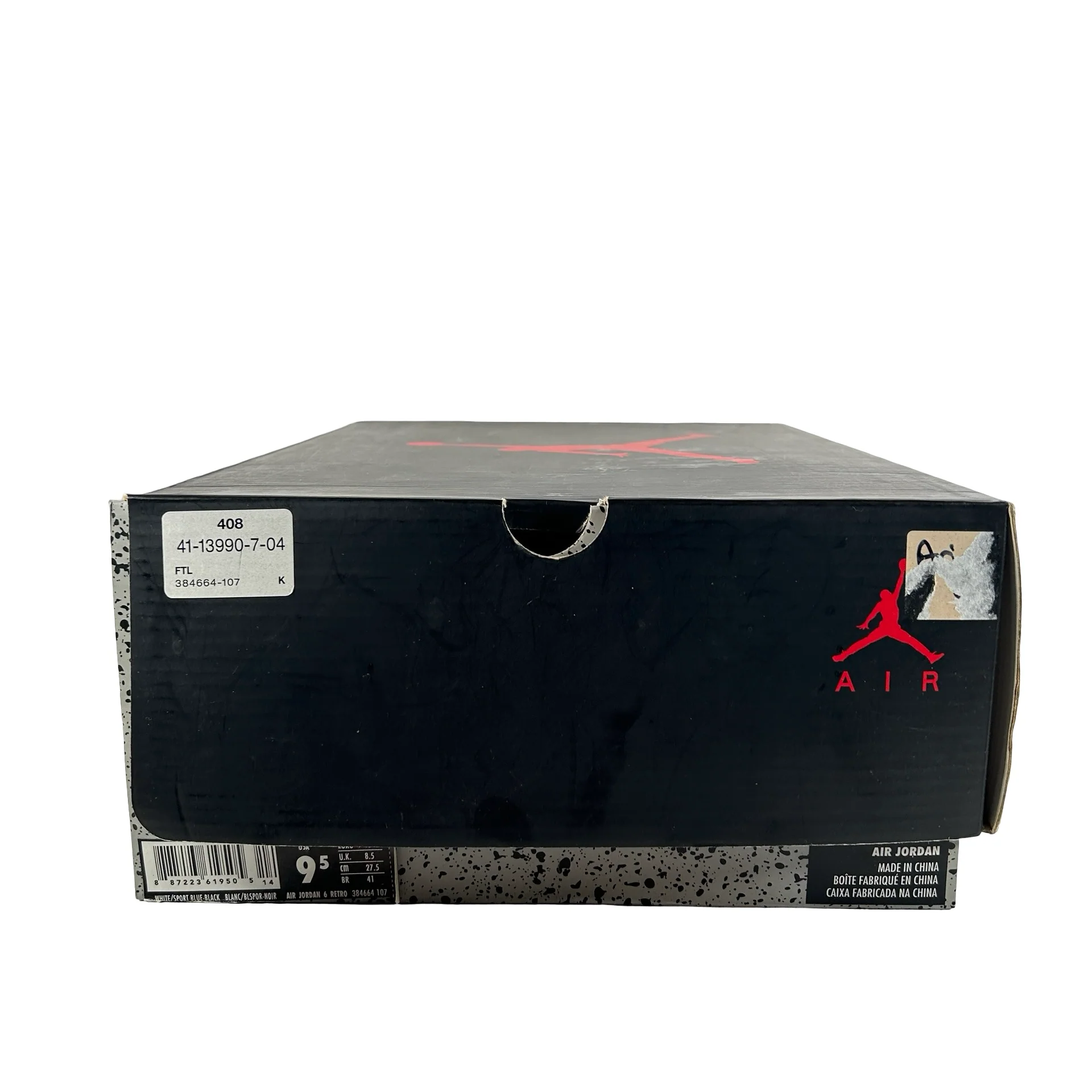 384664 107 Jordan 6 Retro Sport Blue (2014) [USED] - 9.5 M (Used) - Image 7