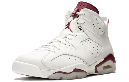 384664 116 Air Jordan 6 Retro Maroon 2015 [NO BOX] - Image 3