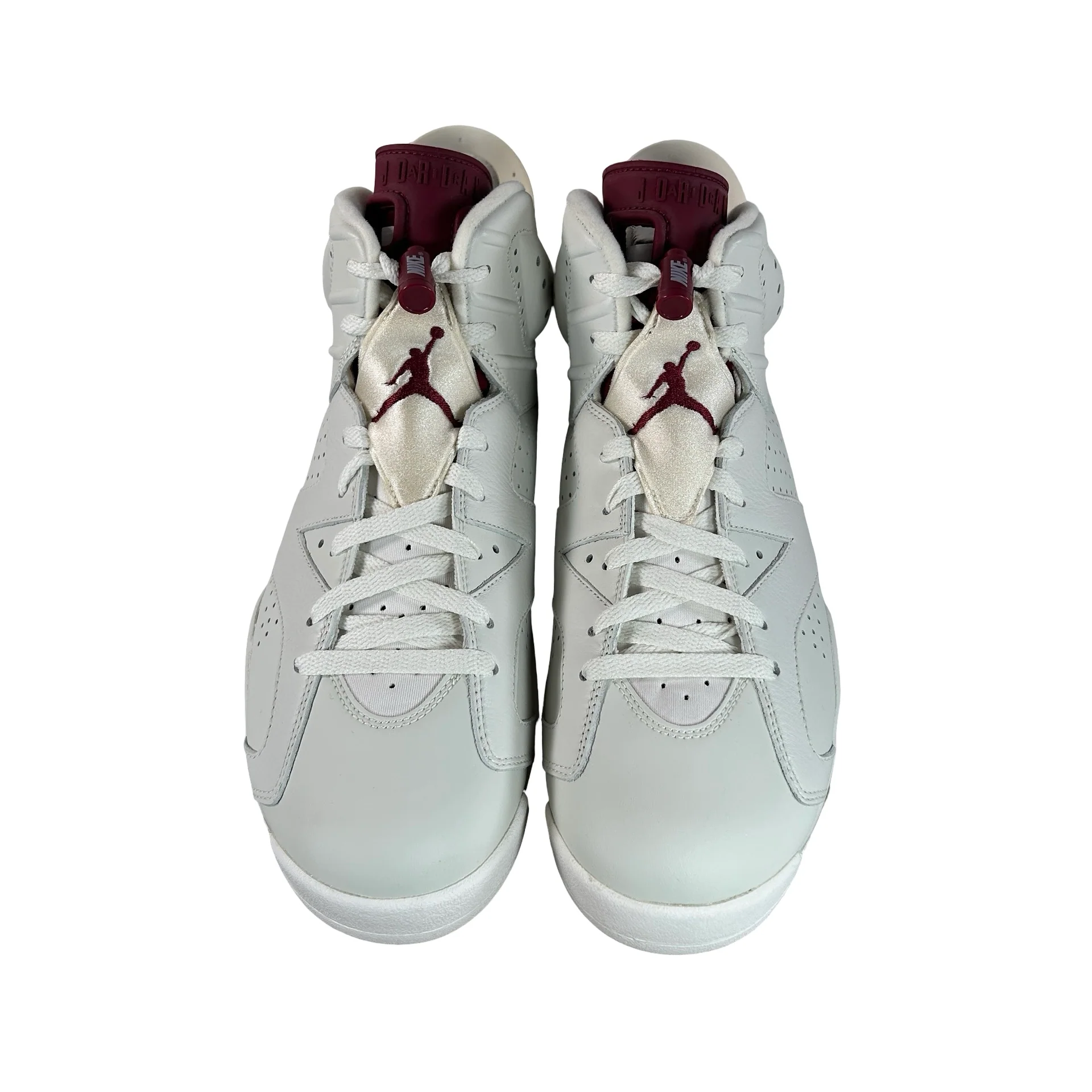 384664 116 Jordan 6 Maroon  - 10.5 M (Yellowing2) - Image 2