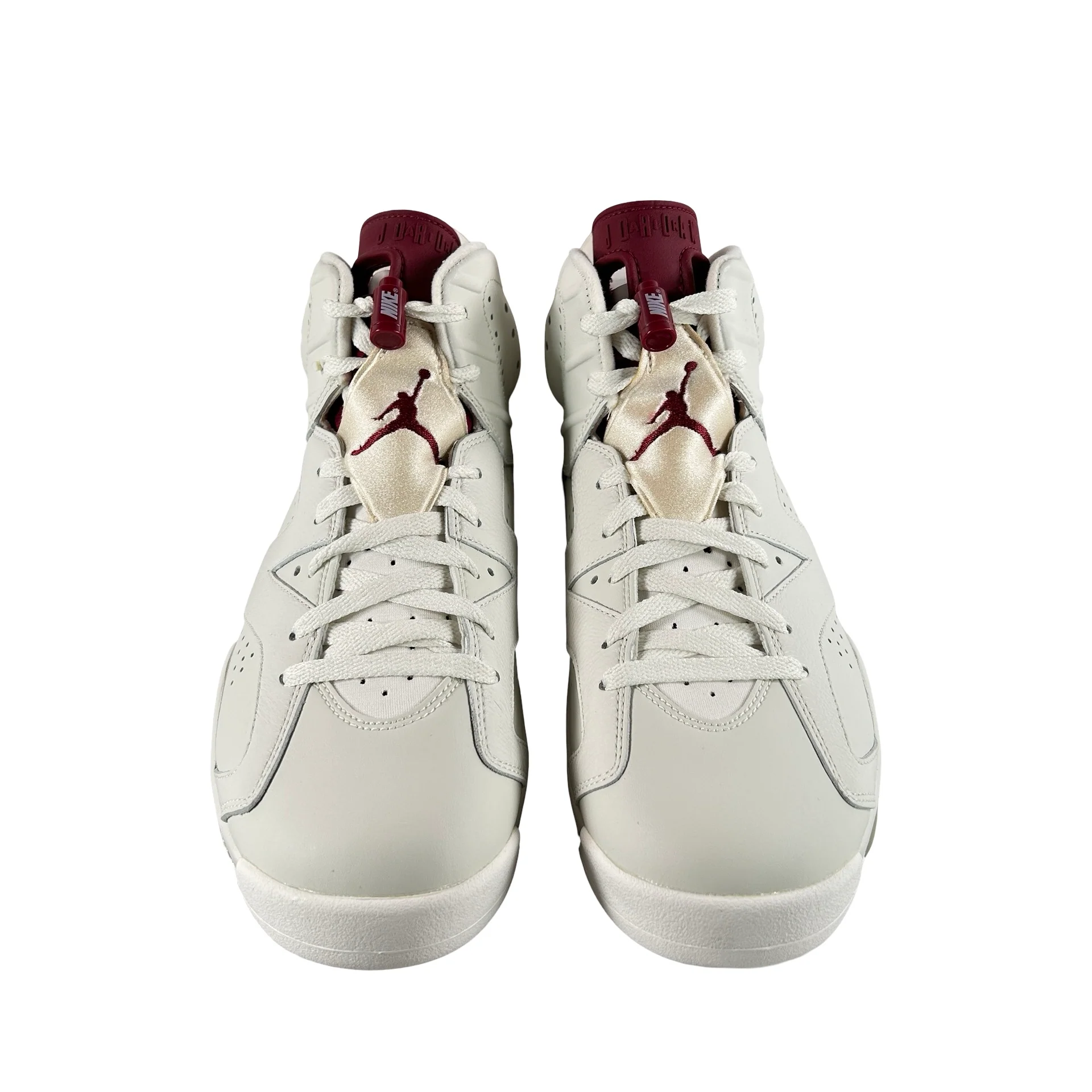 384664 116 Jordan 6 Maroon [CONDITIONAL] - 10.5 M (Yellowing) - Image 2