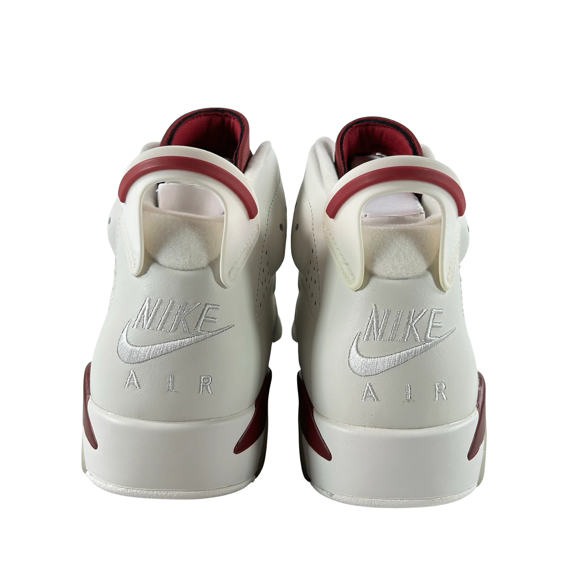 384664 116 Jordan 6 Maroon [CONDITIONAL] - 10.5 M (Yellowing) - Image 3