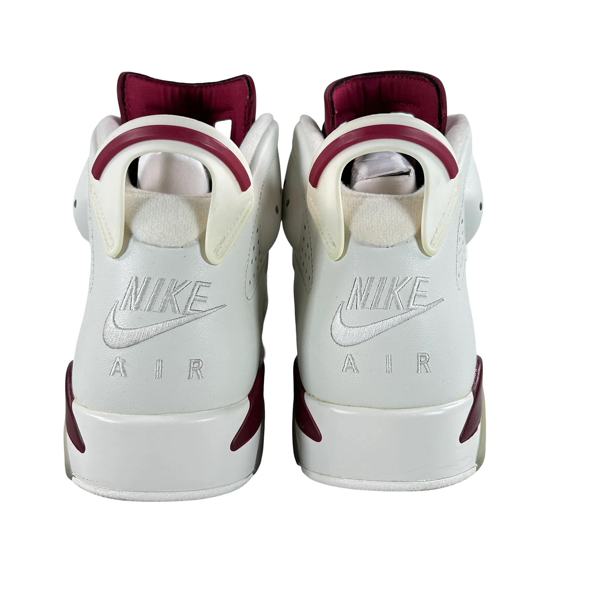 384664 116 Jordan 6 Maroon [USED] - 9.5 M (Used) - Image 3