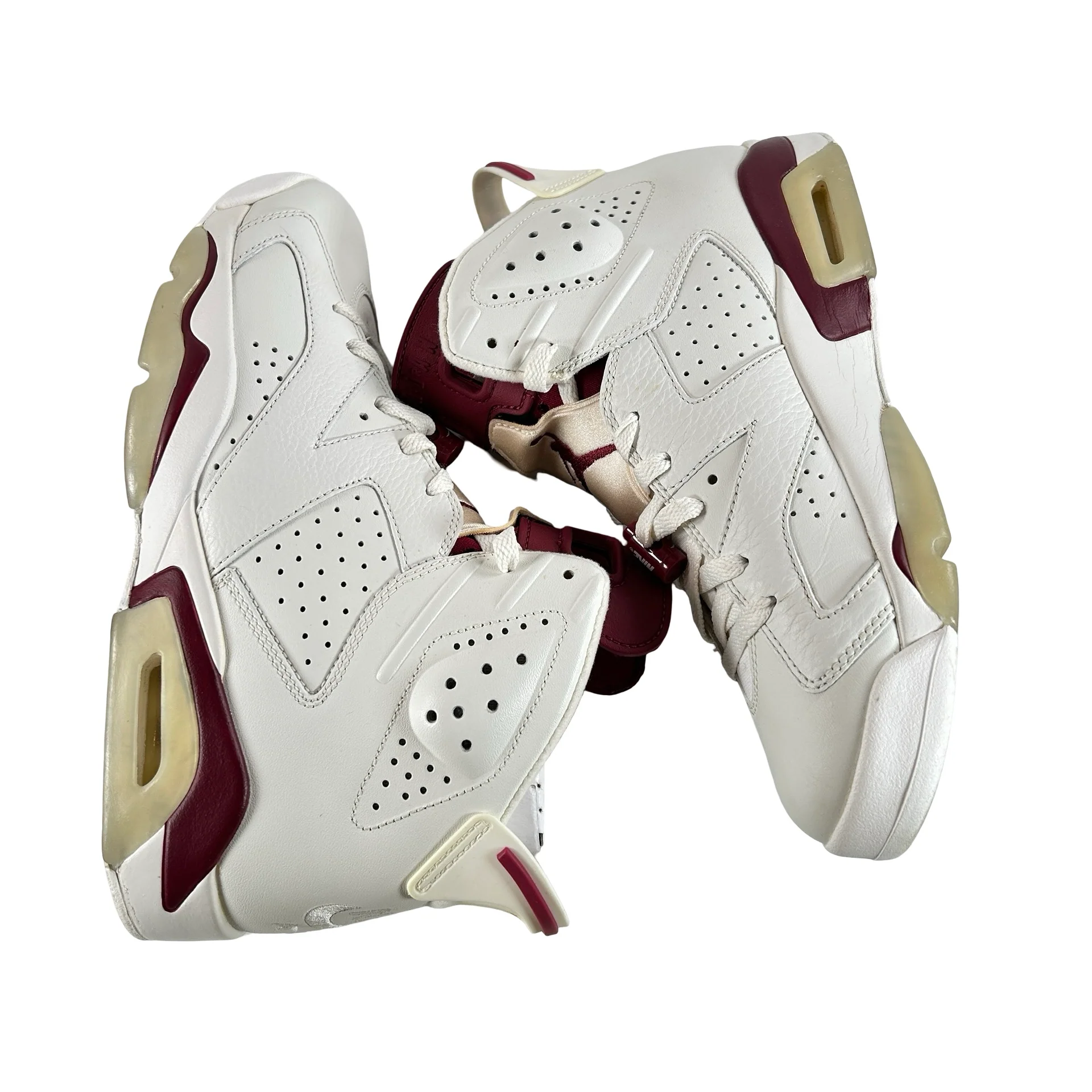 384664 116 Jordan 6 Maroon [USED] - 9.5 M (Used) - Image 4