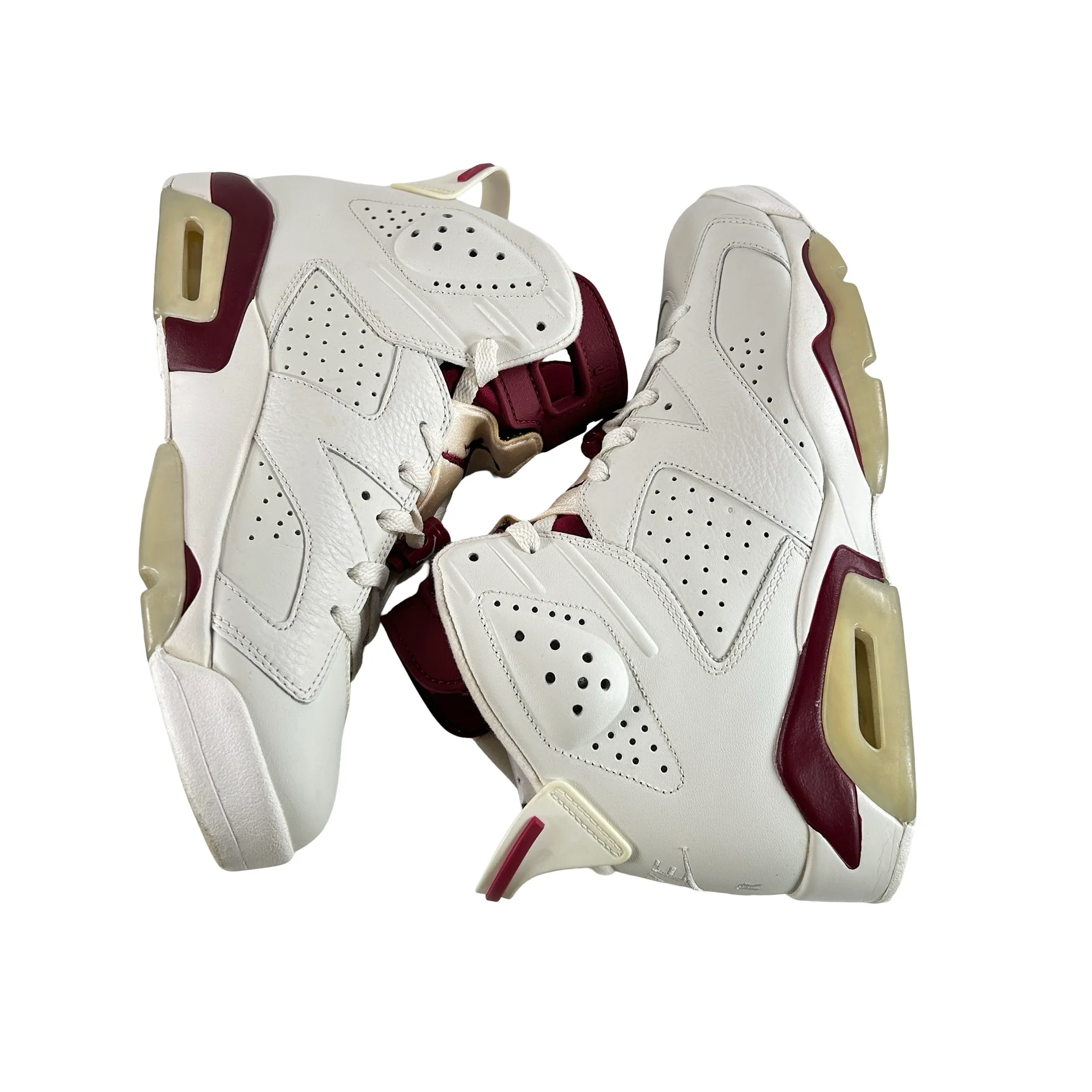 384664 116 Jordan 6 Maroon [USED] - 9.5 M (Used) - Image 5