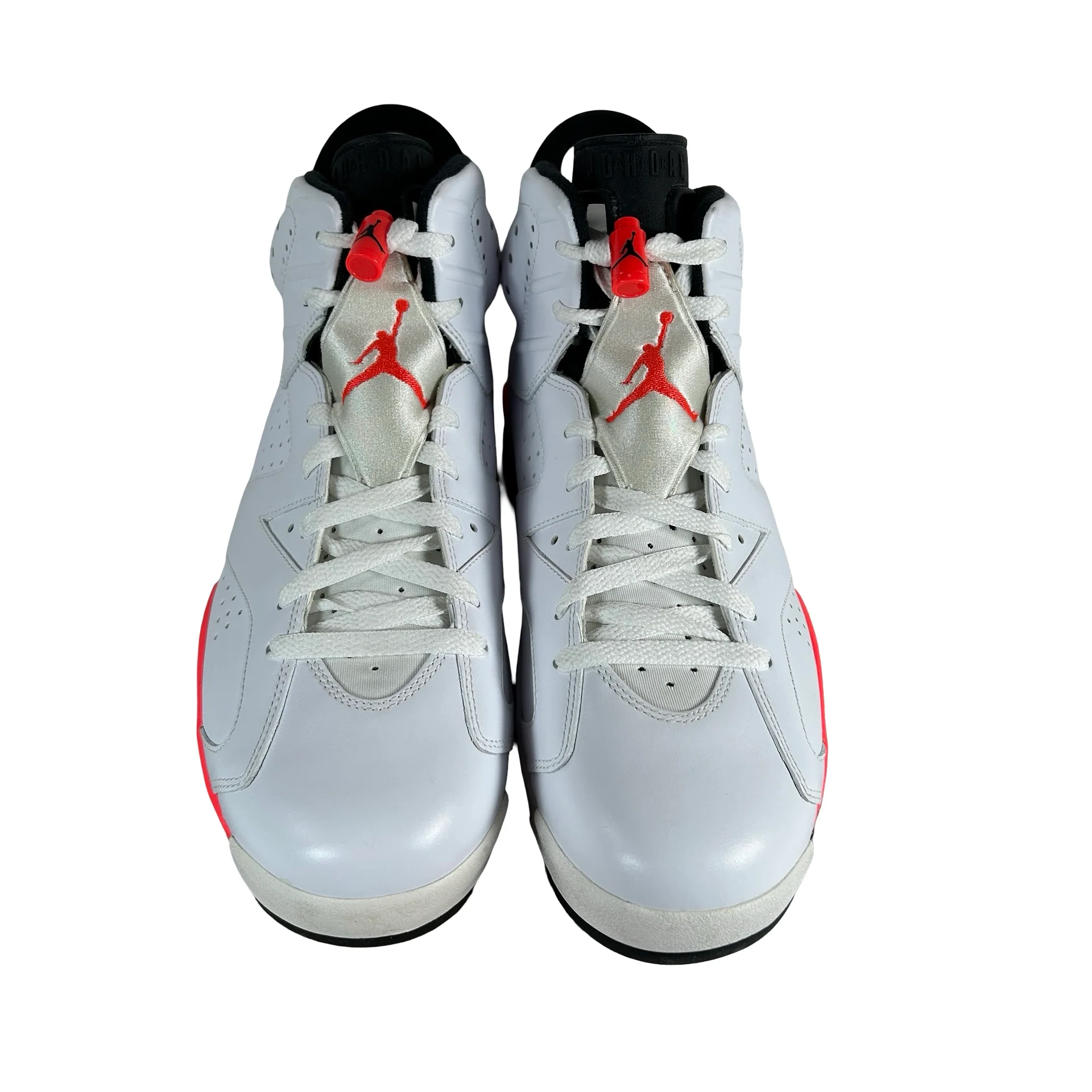 384664 123 Jordan 6 Retro Infrared White (2014) [CONDITIONAL] - 11.5 M (Yellowing) - Image 2