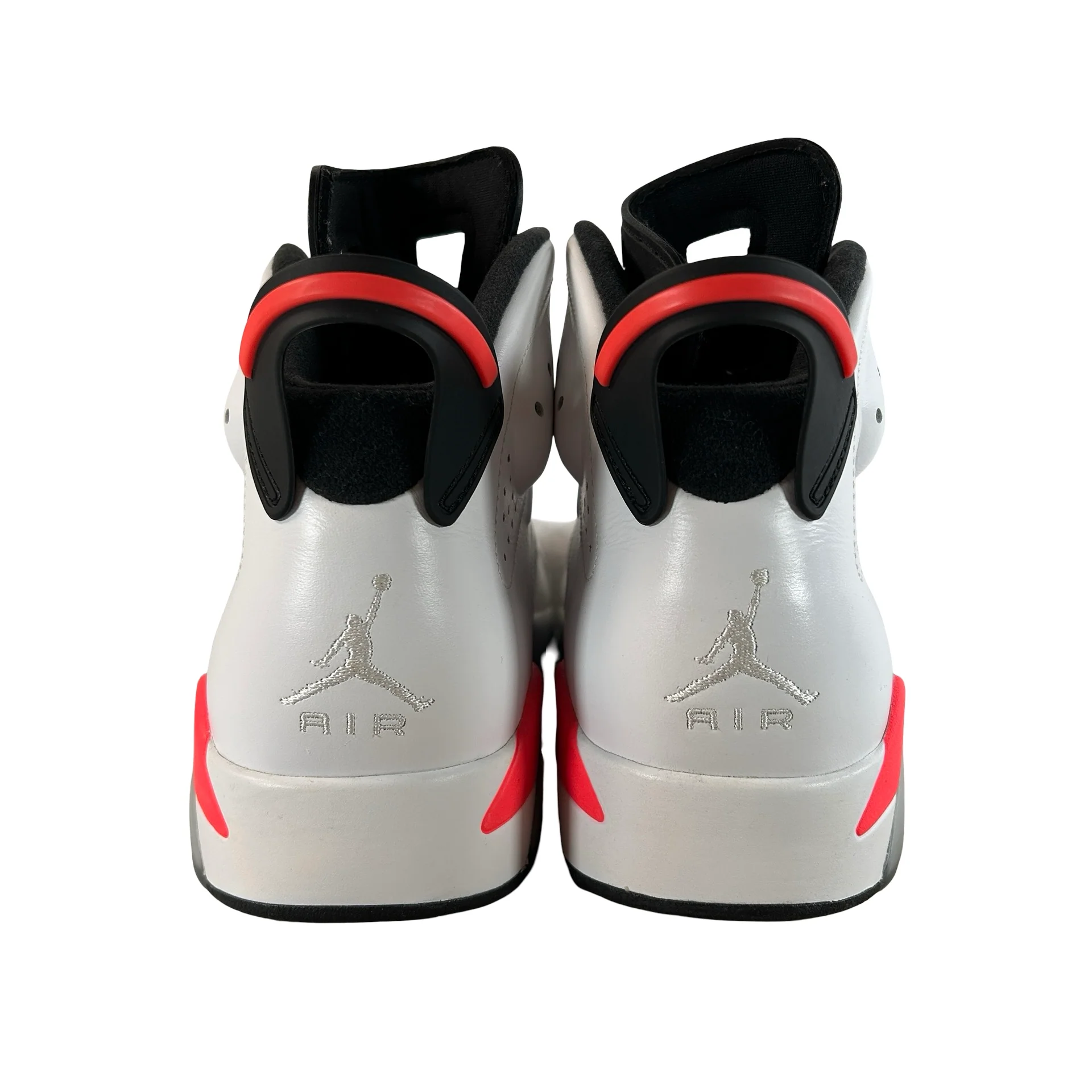 384664 123 Jordan 6 Retro Infrared White (2014) [USED] - 9 M (Used) (No Box) (Sample) - Image 3