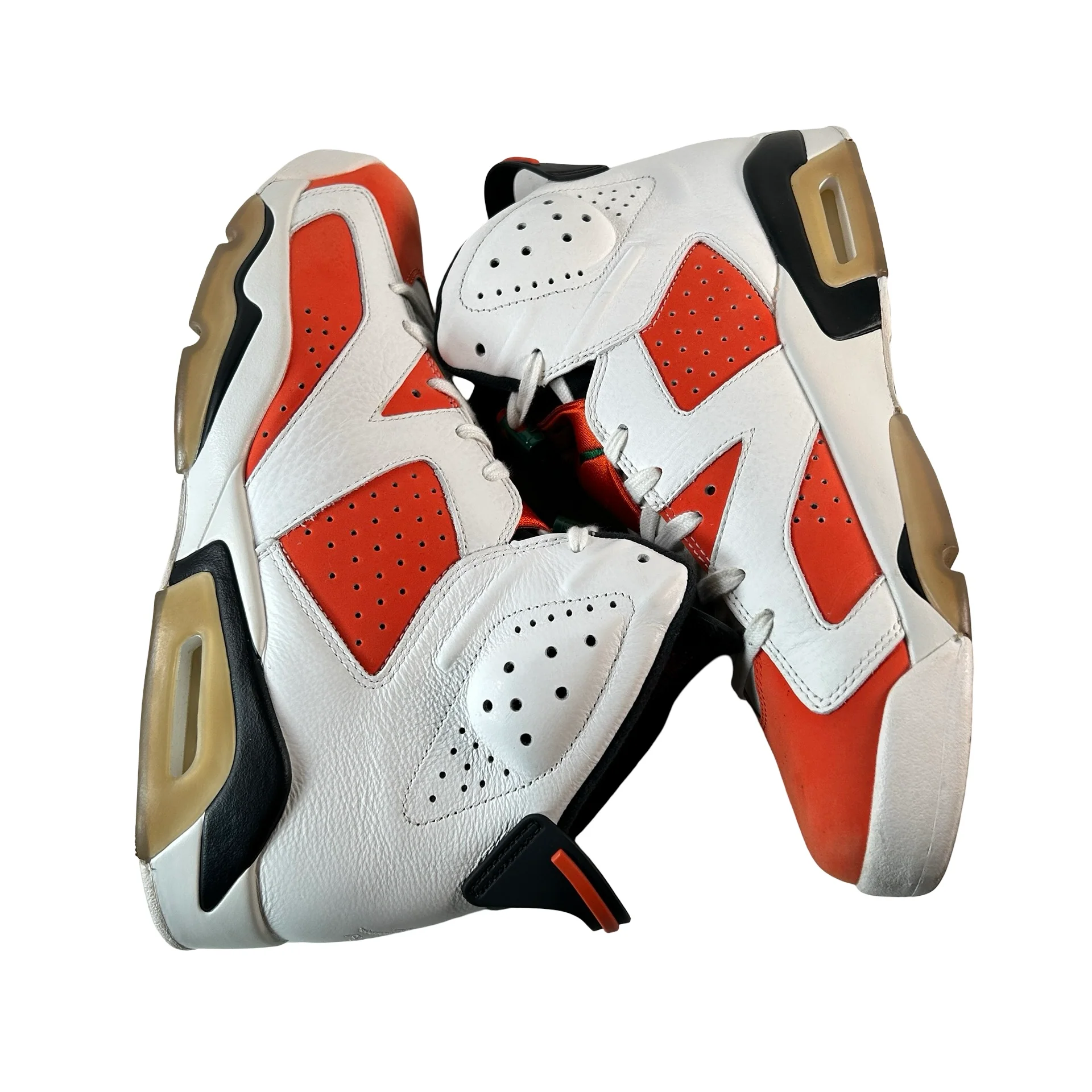 384664 145 Jordan 6 Retro Gatorade Like Mike White [USED] - 12 M (Used) - Image 4