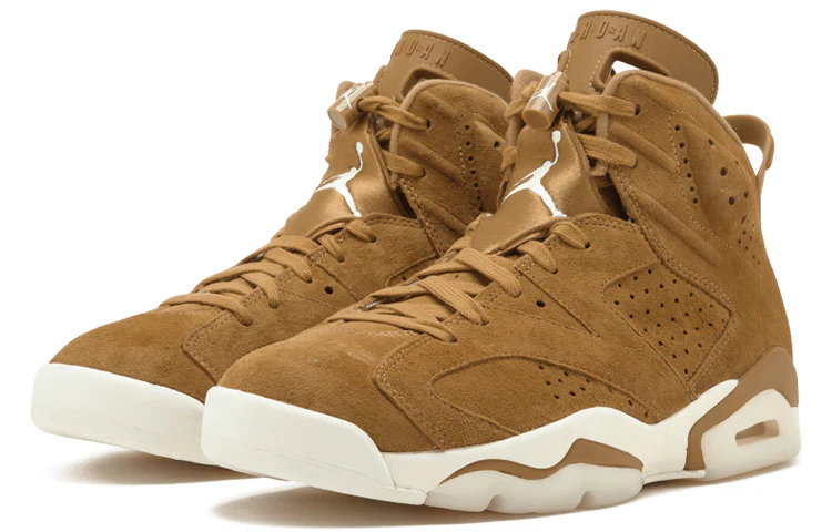 384664 705 Air Jordan 6 Retro Wheat - Image 3