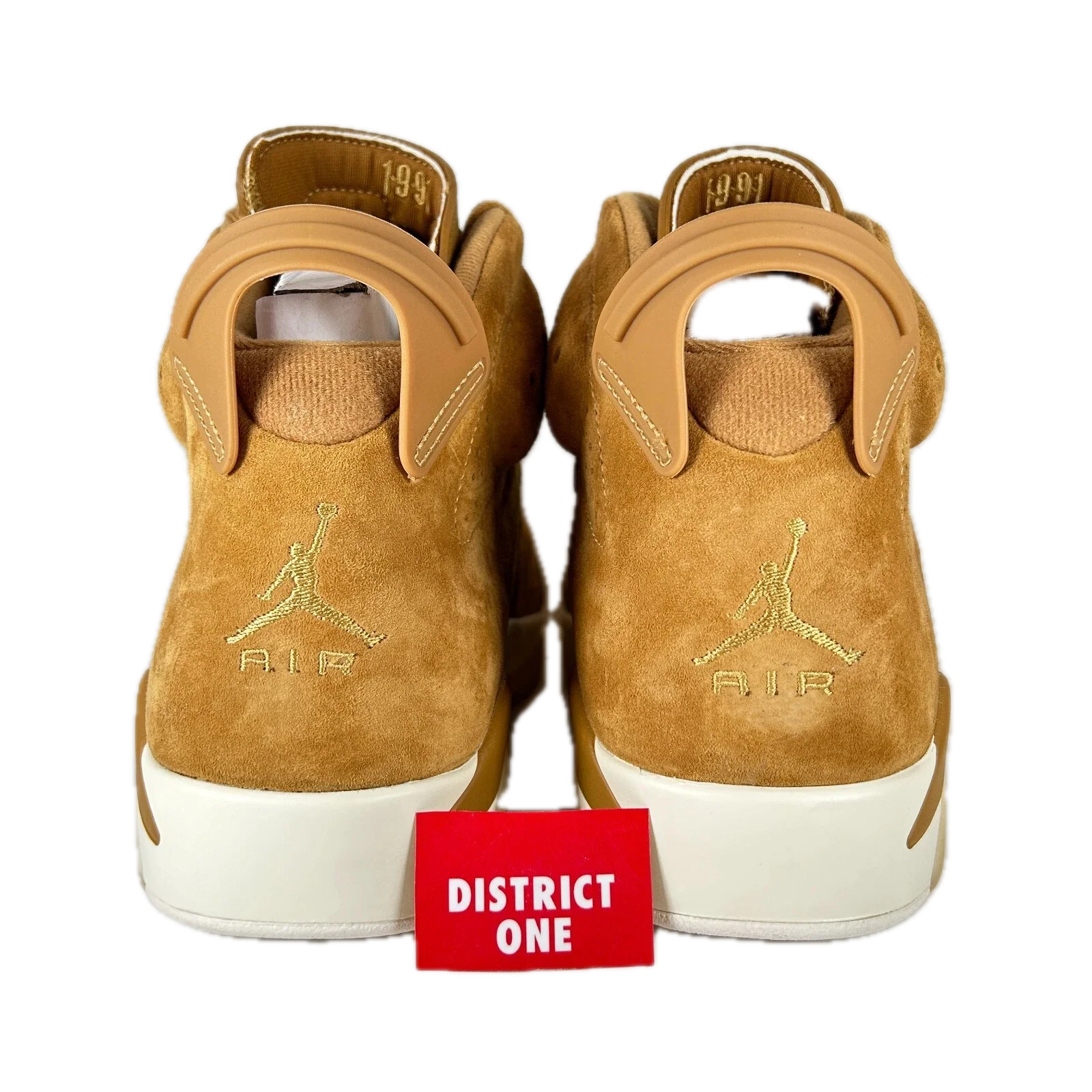 384664 705 Jordan 6 Retro Wheat - 11.5 M (Soles Yellowing) - Image 3