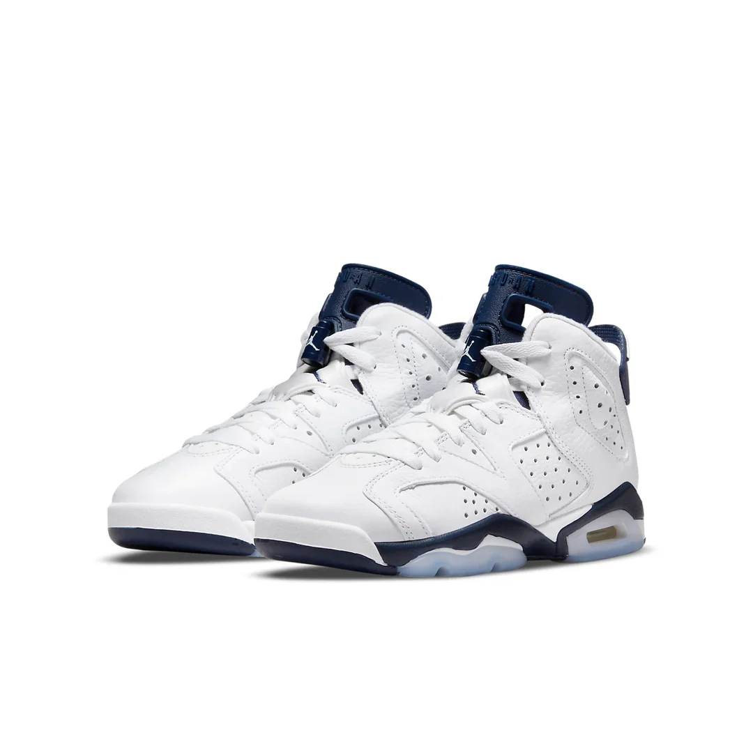 384665 141 Jordan 6 Retro Midnight Navy (2022) (GS) - Image 3