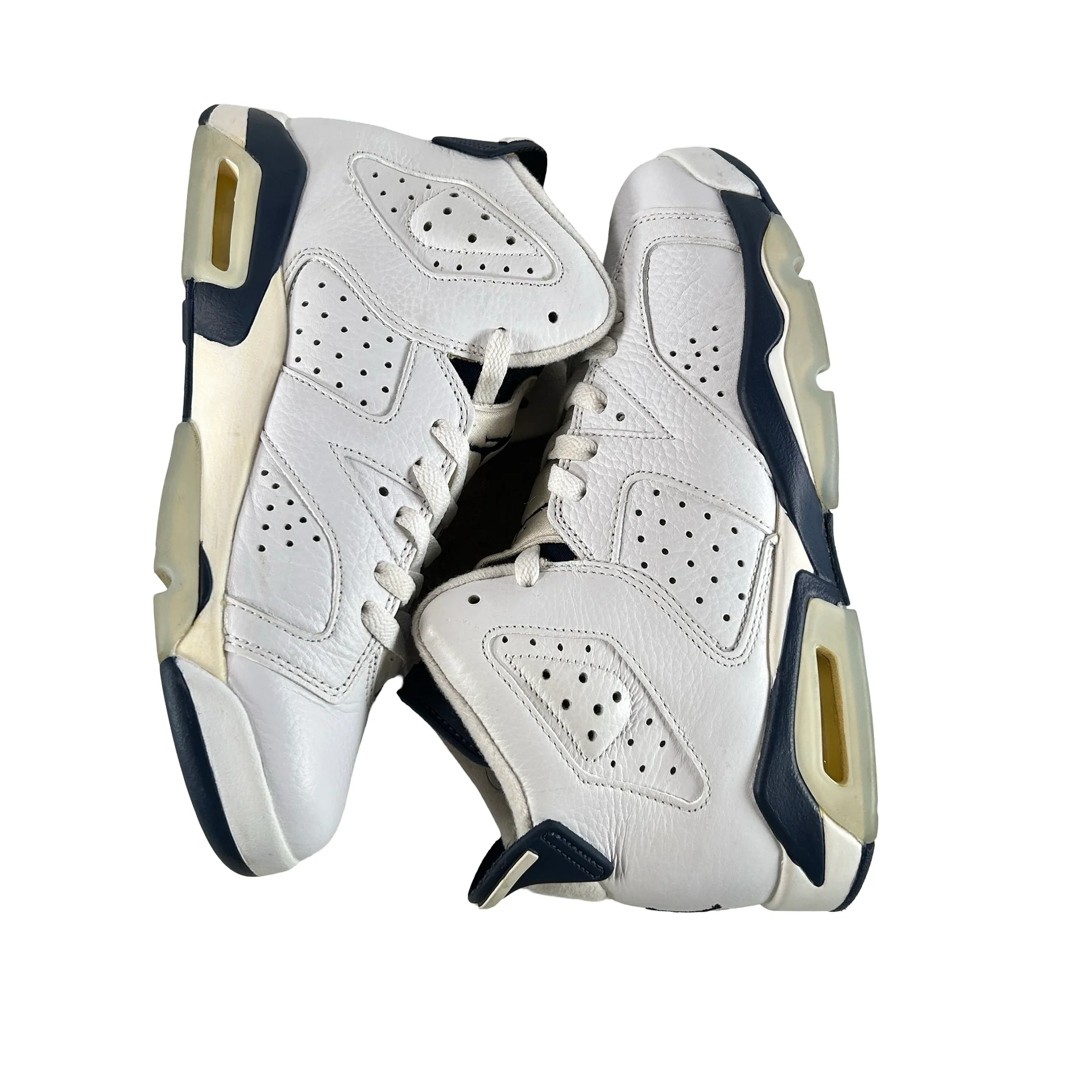 384665 141 Jordan 6 Retro Midnight Navy GS [USED] - 7 Y (Used) - Image 5