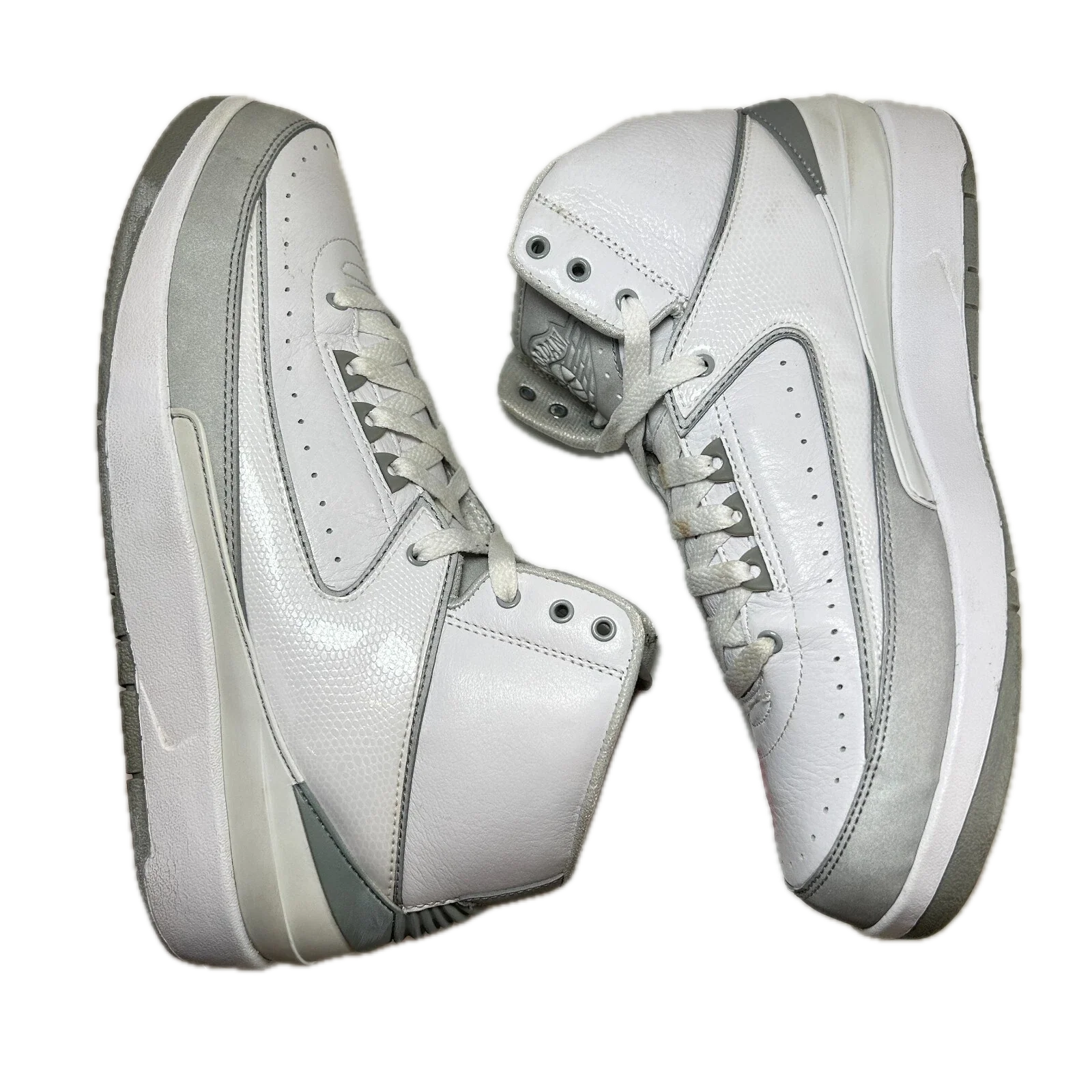 385475 101 Jordan 2 Retro Silver Anniversary (2010) [USED] - 9.5 M (Used) (Replace Box) - Image 4