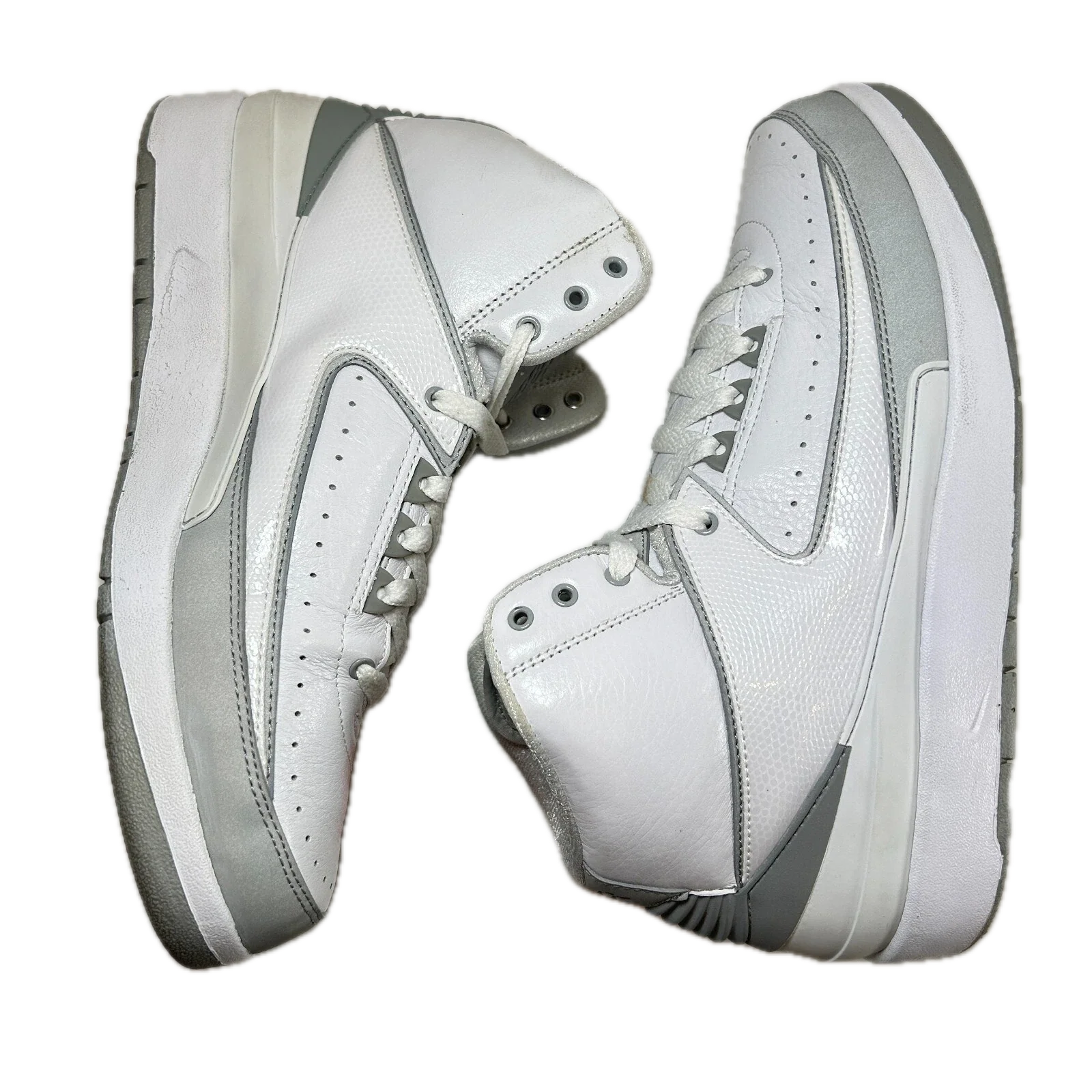 385475 101 Jordan 2 Retro Silver Anniversary (2010) [USED] - 9.5 M (Used) (Replace Box) - Image 5