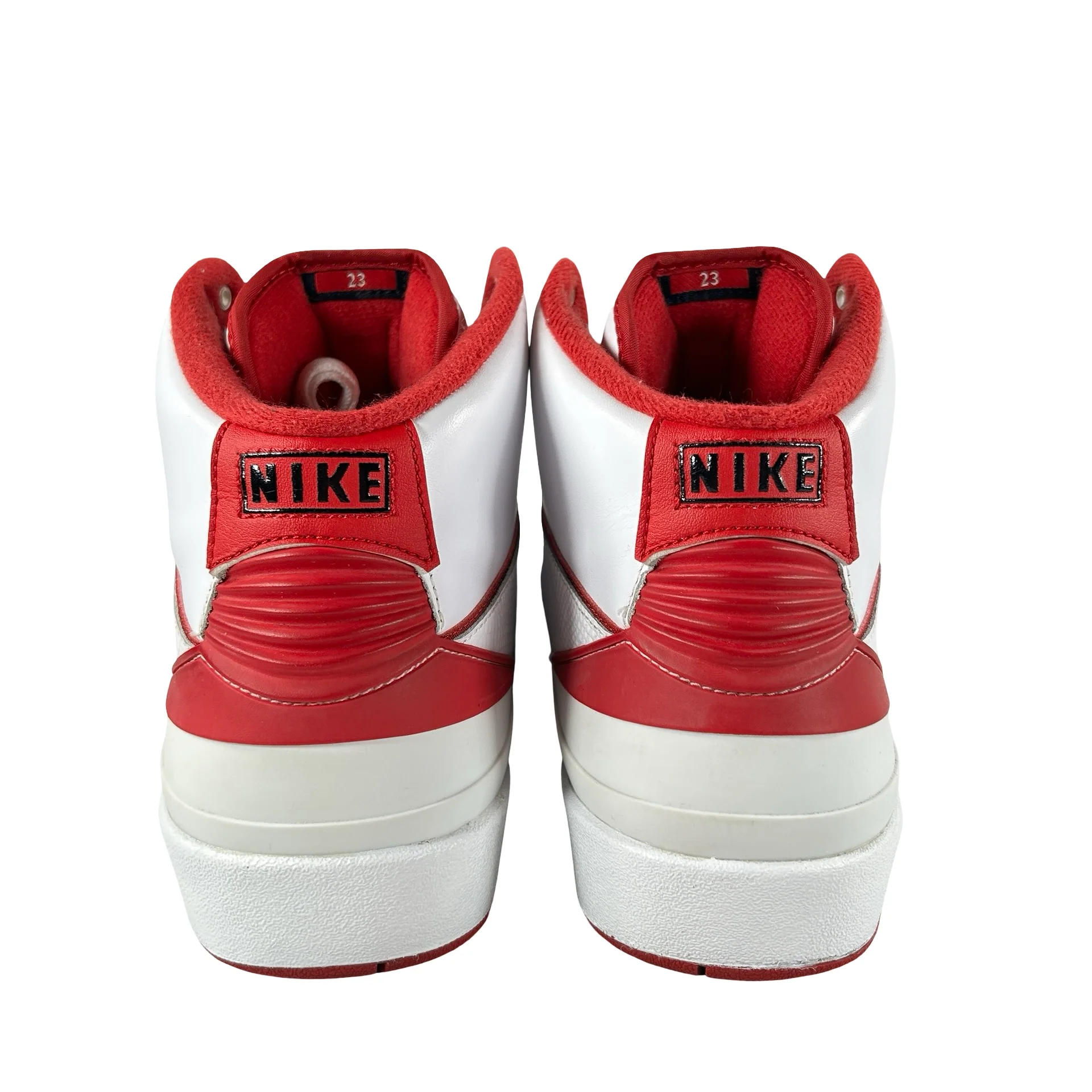 385475 102 Jordan 2 Retro White Red (2014) [USED] - 12 M (Used) - Image 3