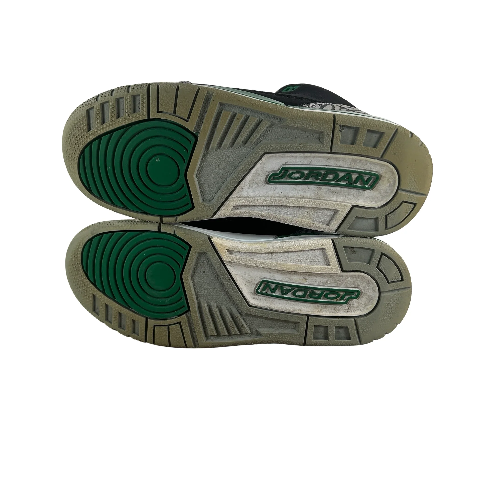 398614 030 Jordan 3 Retro Pine Green (GS) [USED] - 4.5 Y (Used) (No Box) - Image 6