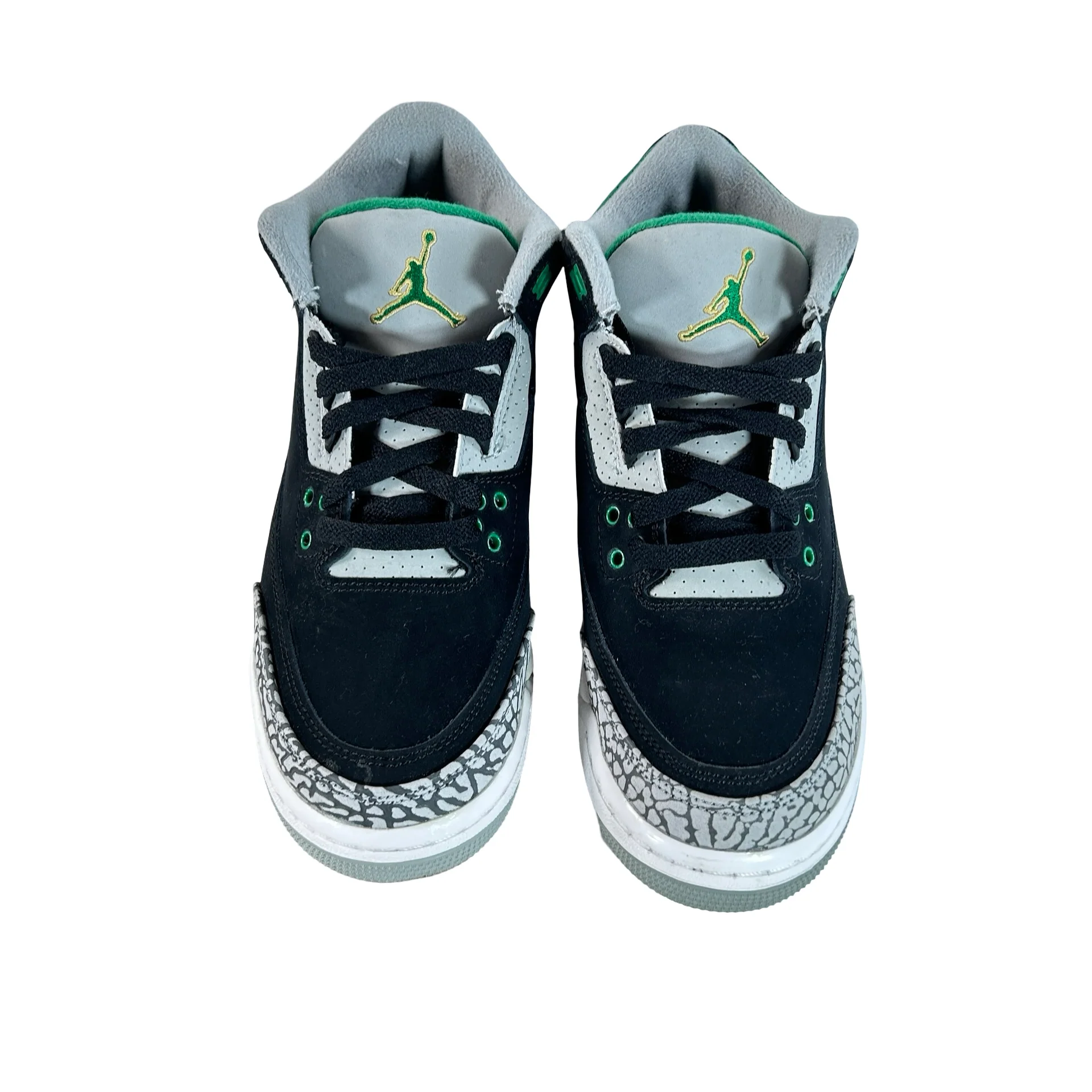 398614 030 Jordan 3 Retro Pine Green (GS) [USED] - 6 Y (Used3) - Image 2