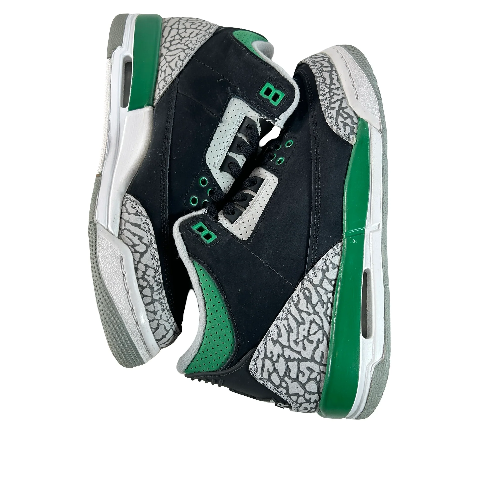 398614 030 Jordan 3 Retro Pine Green (GS) [USED] - 6 Y (Used3) - Image 5