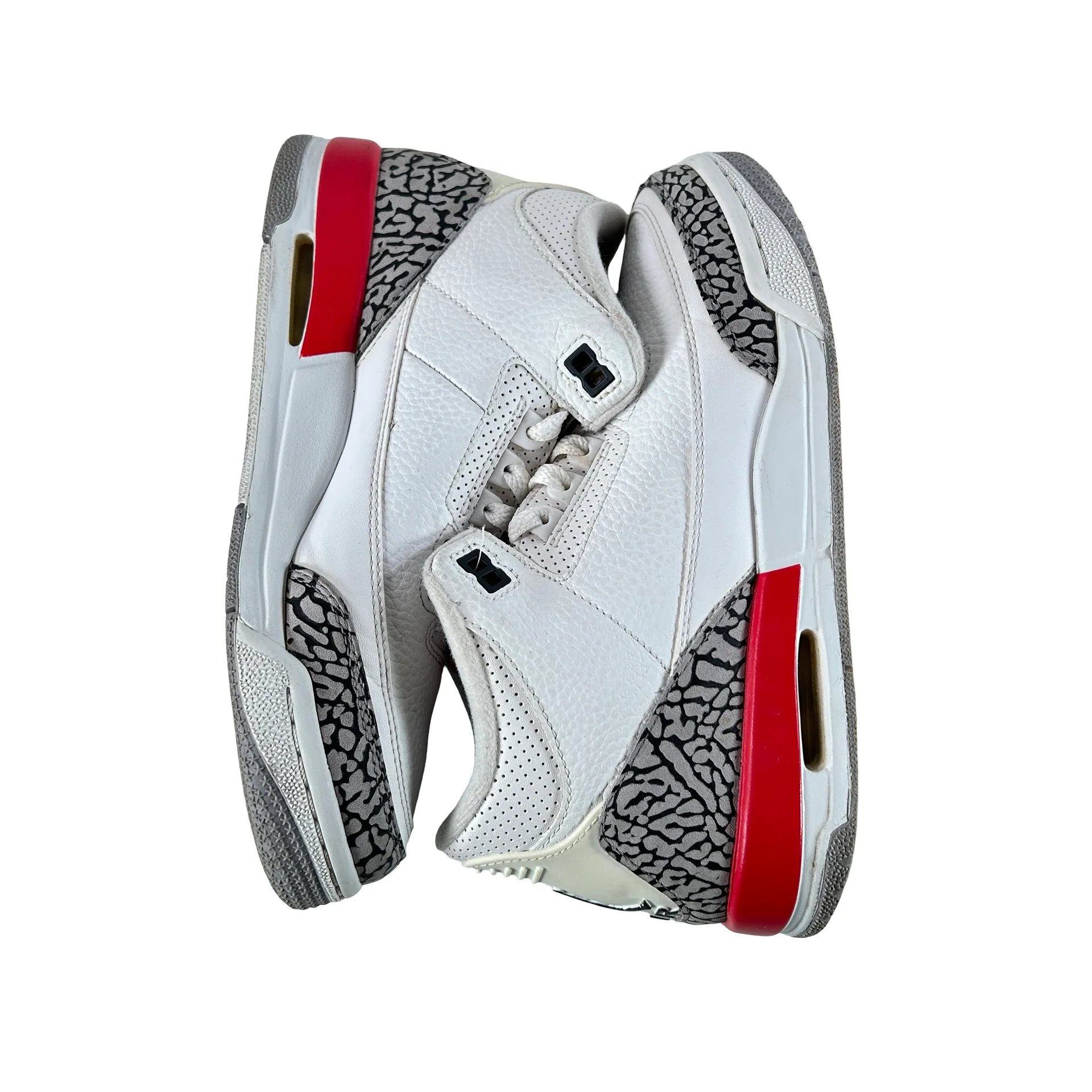 398614 116 Jordan 3 Retro Hall of Fame (GS) [USED] - 6 Y (Used) (No Box) - Image 5