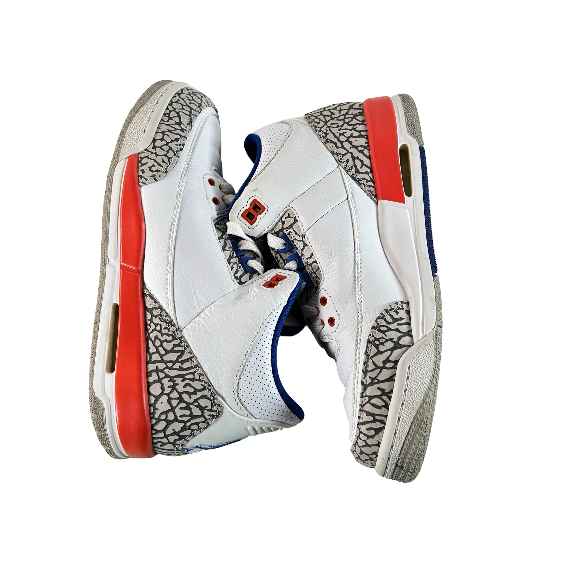 398614 148 Jordan 3 Retro Knicks (GS) [USED] - 7 Y (Used) - Image 4