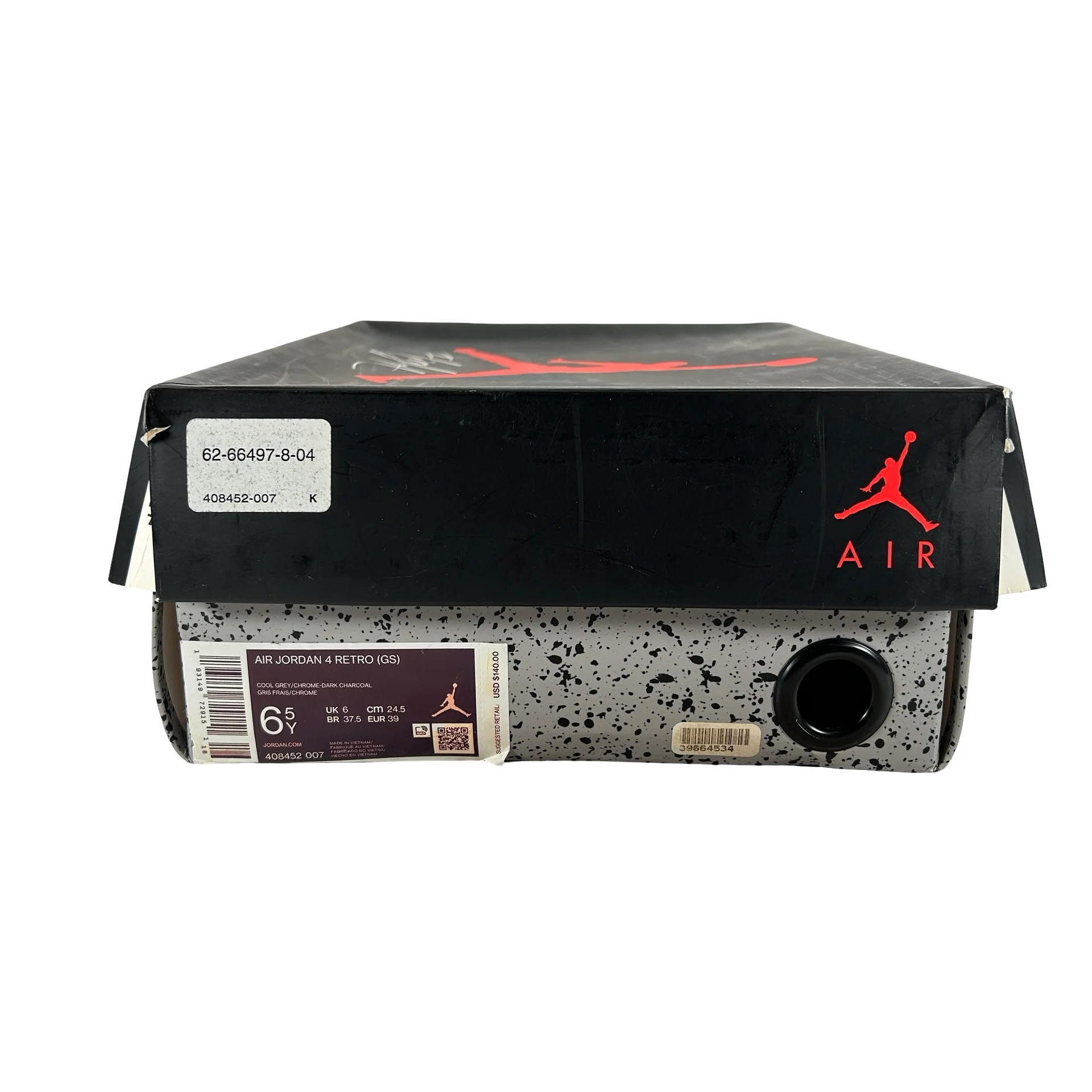 408452 007 Jordan 4 Retro Cool Grey (2019) (GS) [USED] - 6.5 Y (Used) - Image 7