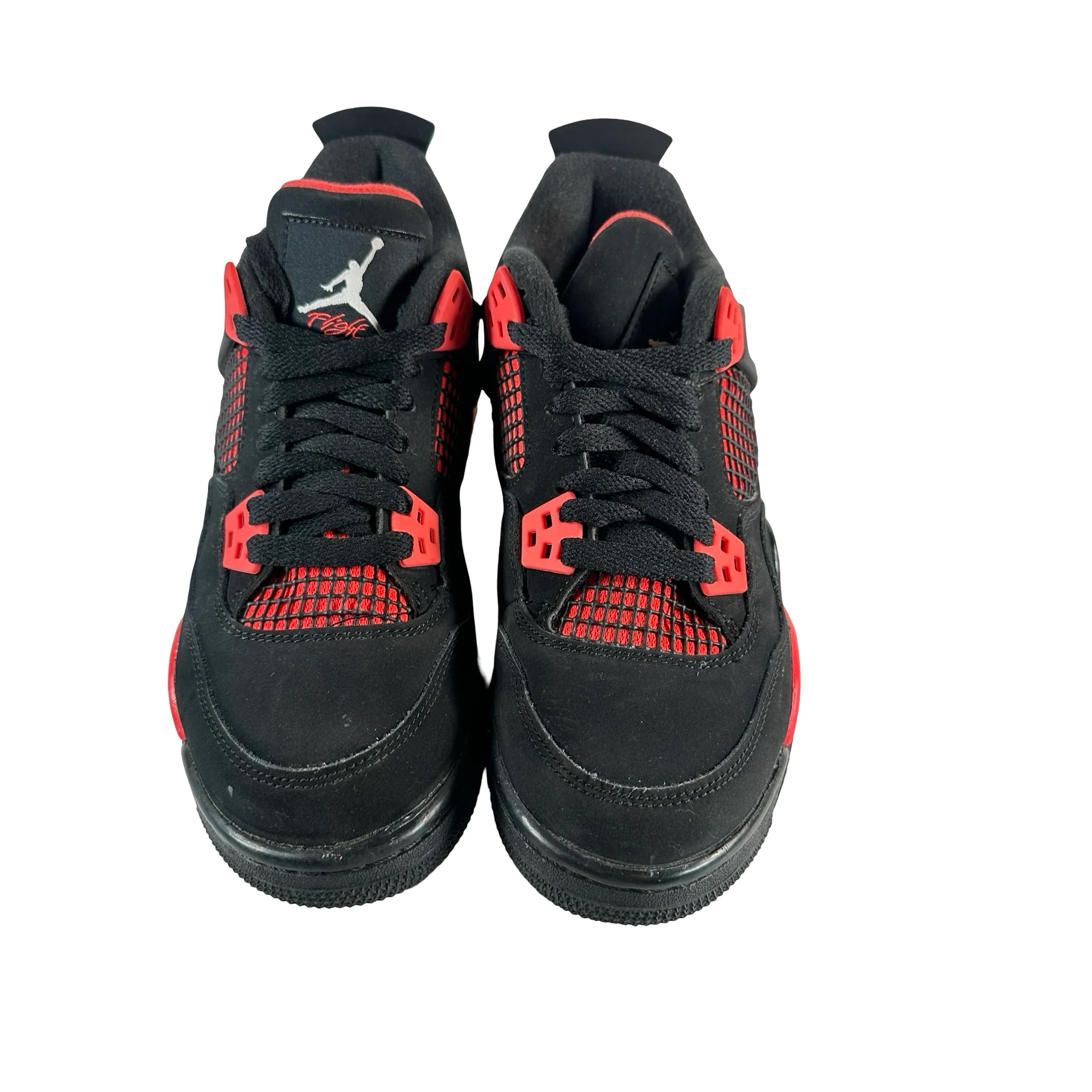 408452 016 Jordan 4 Retro Red Thunder (GS) [USED] - 5 Y (Used) - Image 2