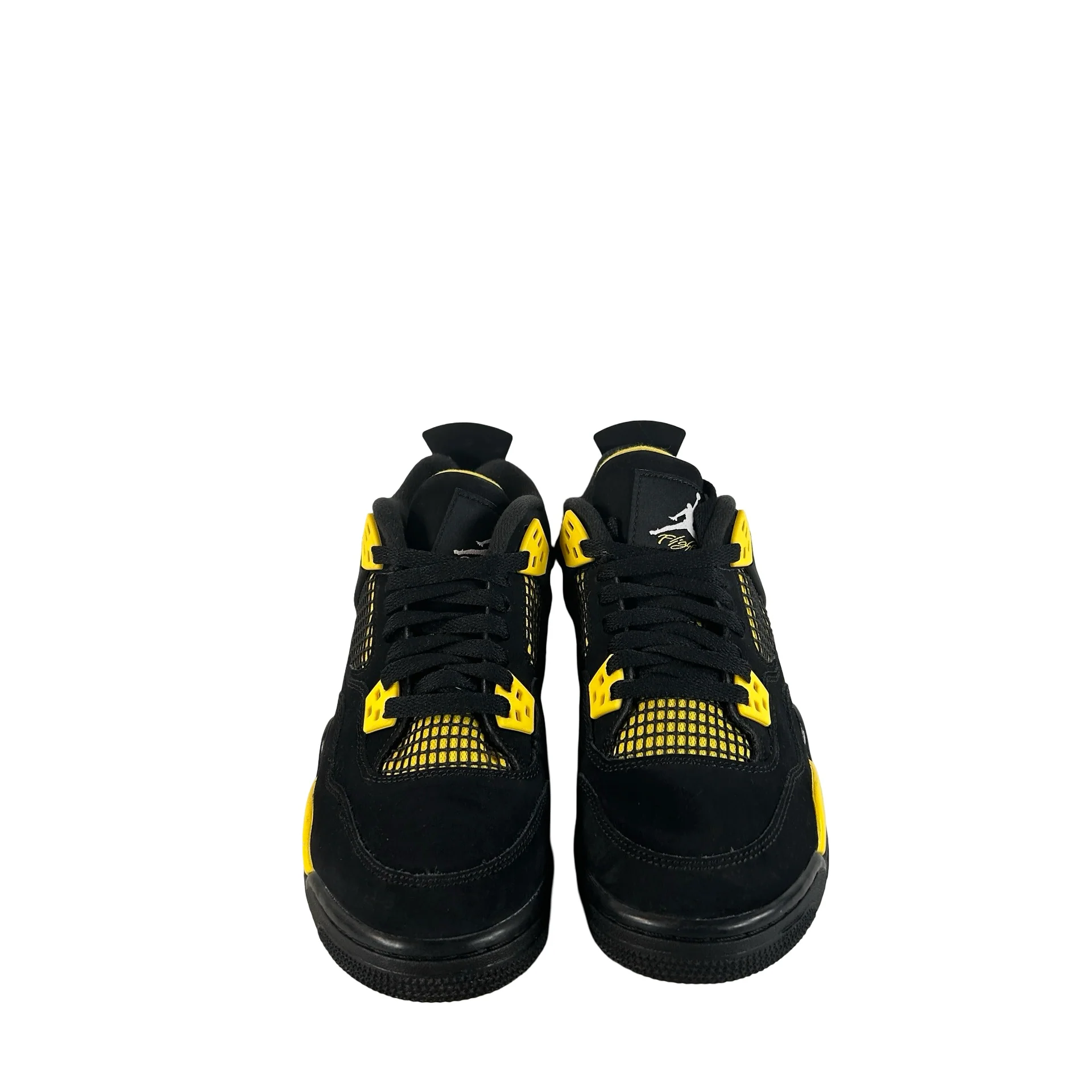 408452 017 Jordan 4 Retro Thunder (2023) (GS) - 7 Y (Used6) - Image 2