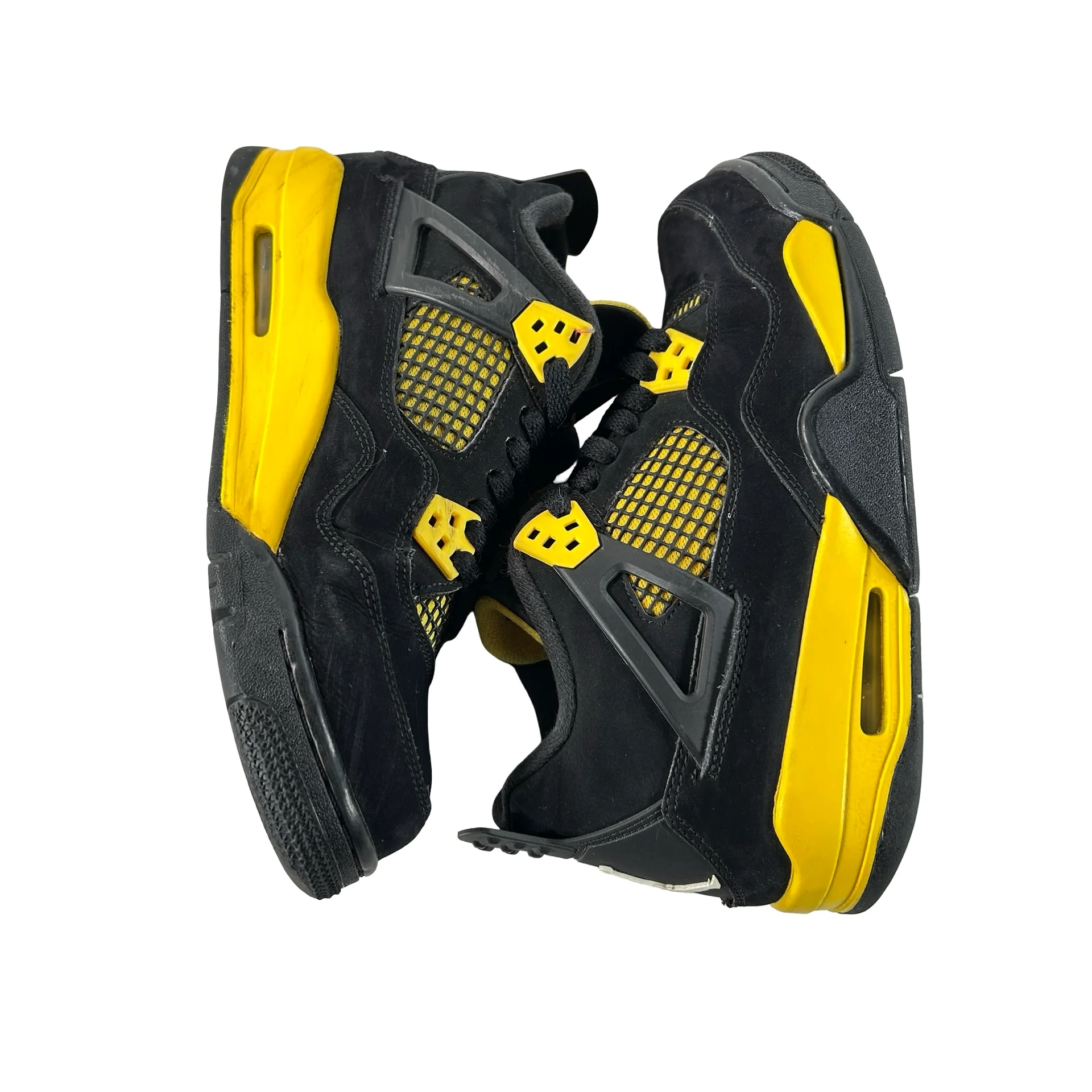 408452 017 Jordan 4 Retro Thunder (2023) (GS) - 7 Y (Used9) - Image 5