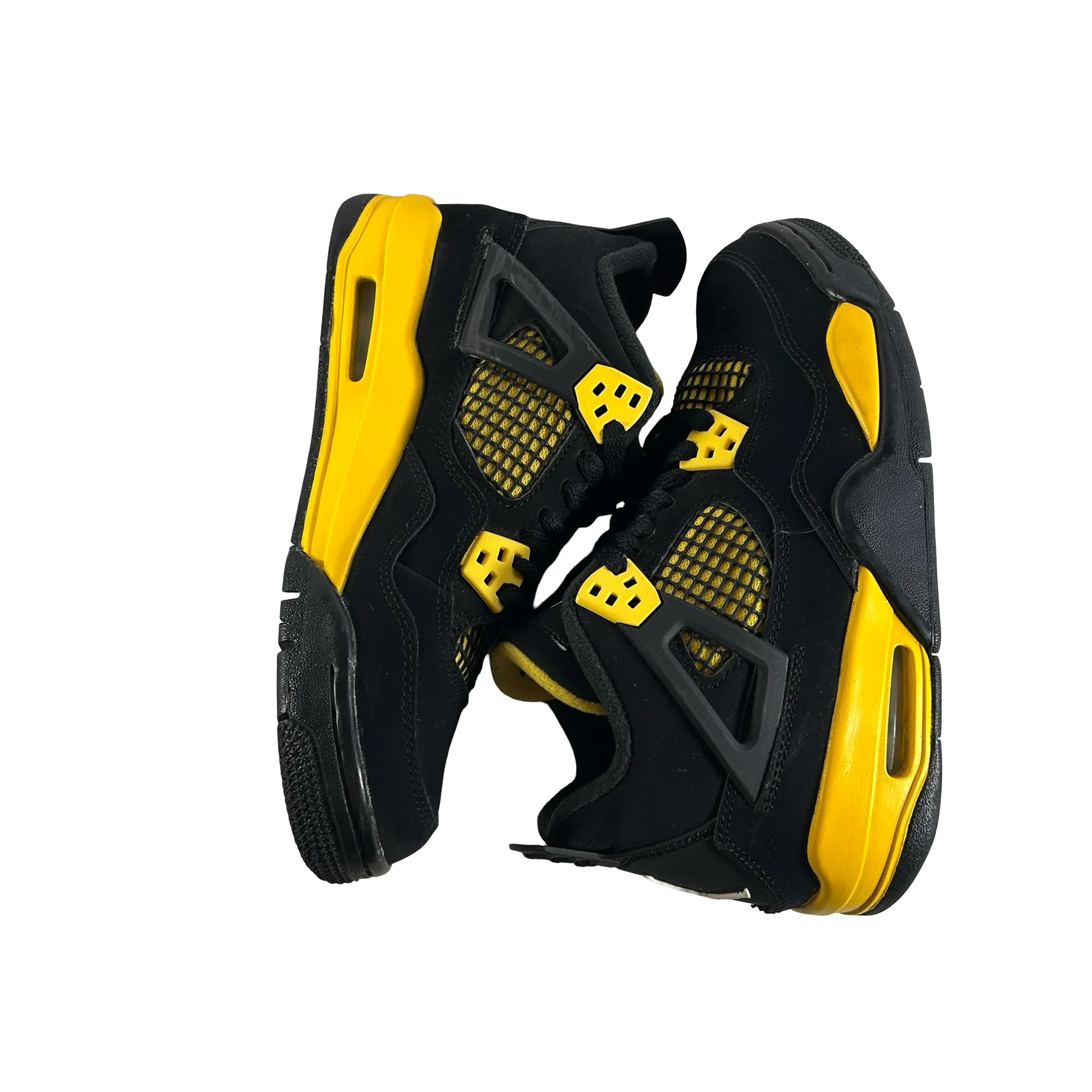 408452 017 Jordan 4 Retro Thunder (2023) (GS) [USED] - 4.5 Y (Used) - Image 4
