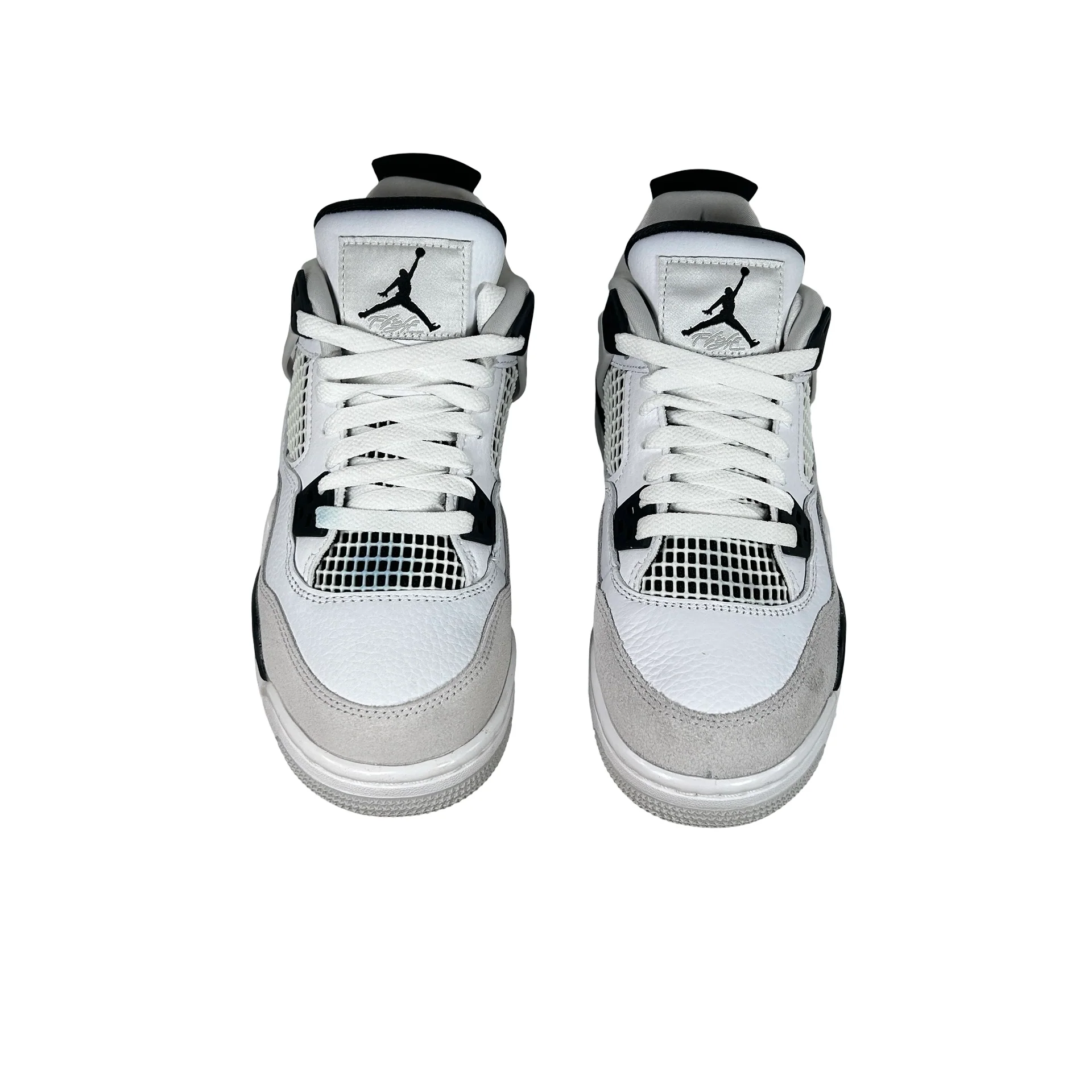 408452 111 Jordan 4 Retro Military Black (GS) - 6 Y (Stain On Netting) - Image 2