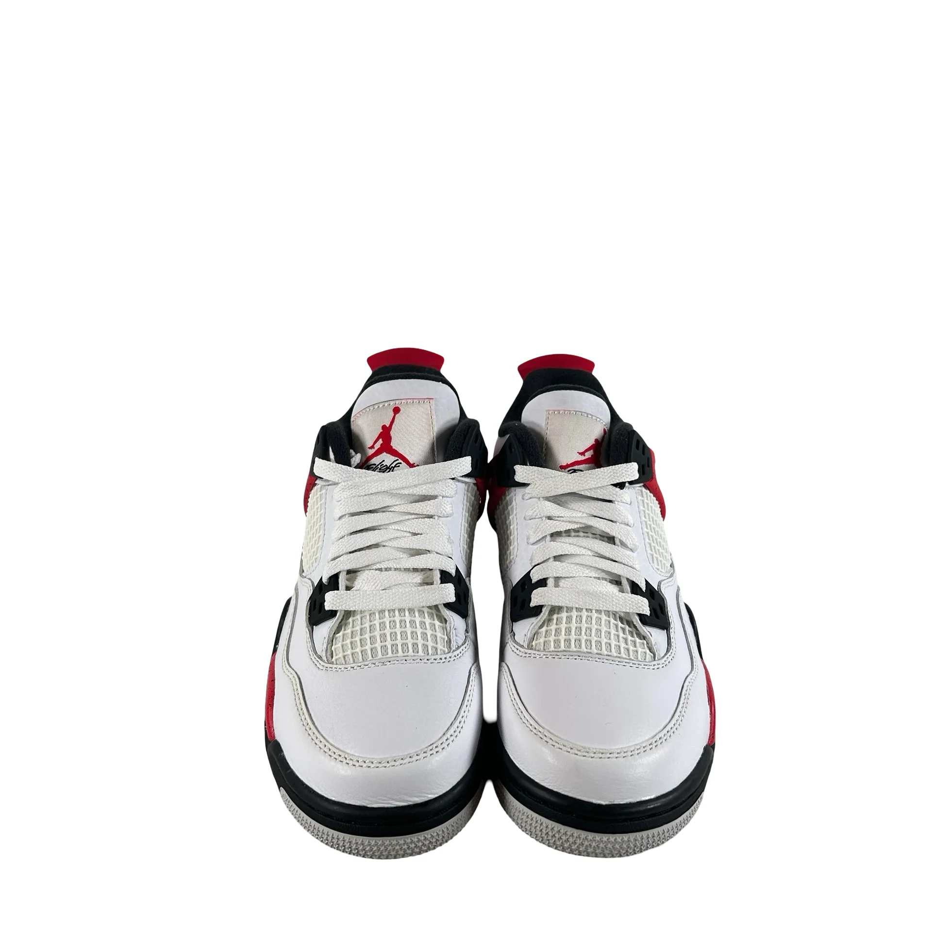 408452 161 Jordan 4 Retro Red Cement (GS) [CONDITIONAL] - 4 Y (Yellowing) - Image 2