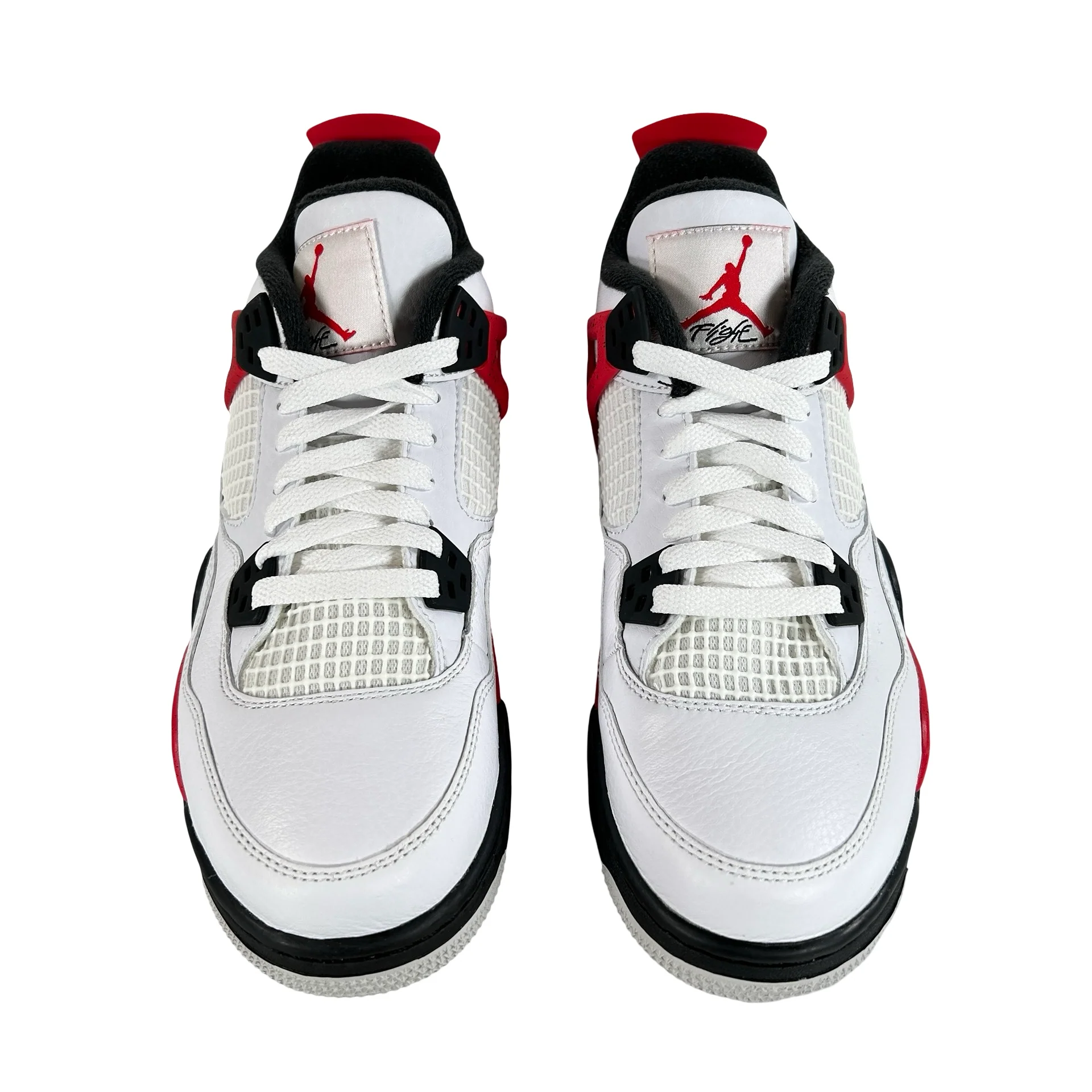 408452 161 Jordan 4 Retro Red Cement (GS) [CONDITIONAL] - 6.5 Y (Yellowing) - Image 2
