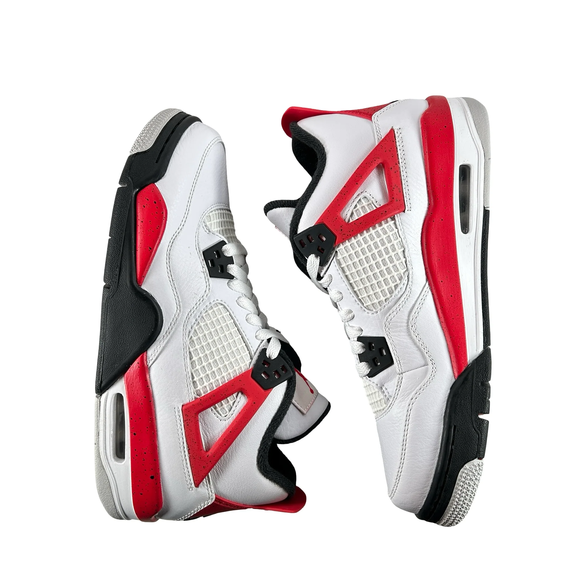 408452 161 Jordan 4 Retro Red Cement (GS) [CONDITIONAL] - 6.5 Y (Yellowing) - Image 6