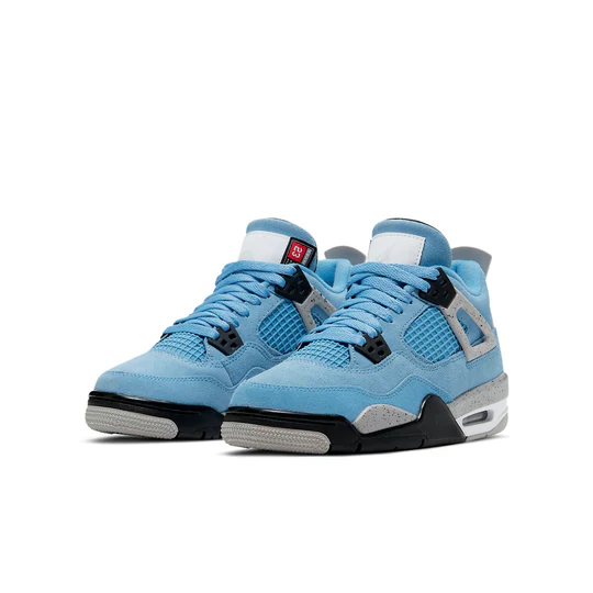408452 400 Jordan 4 Retro University Blue (GS) [REPLACEMENT BOX] - Image 3
