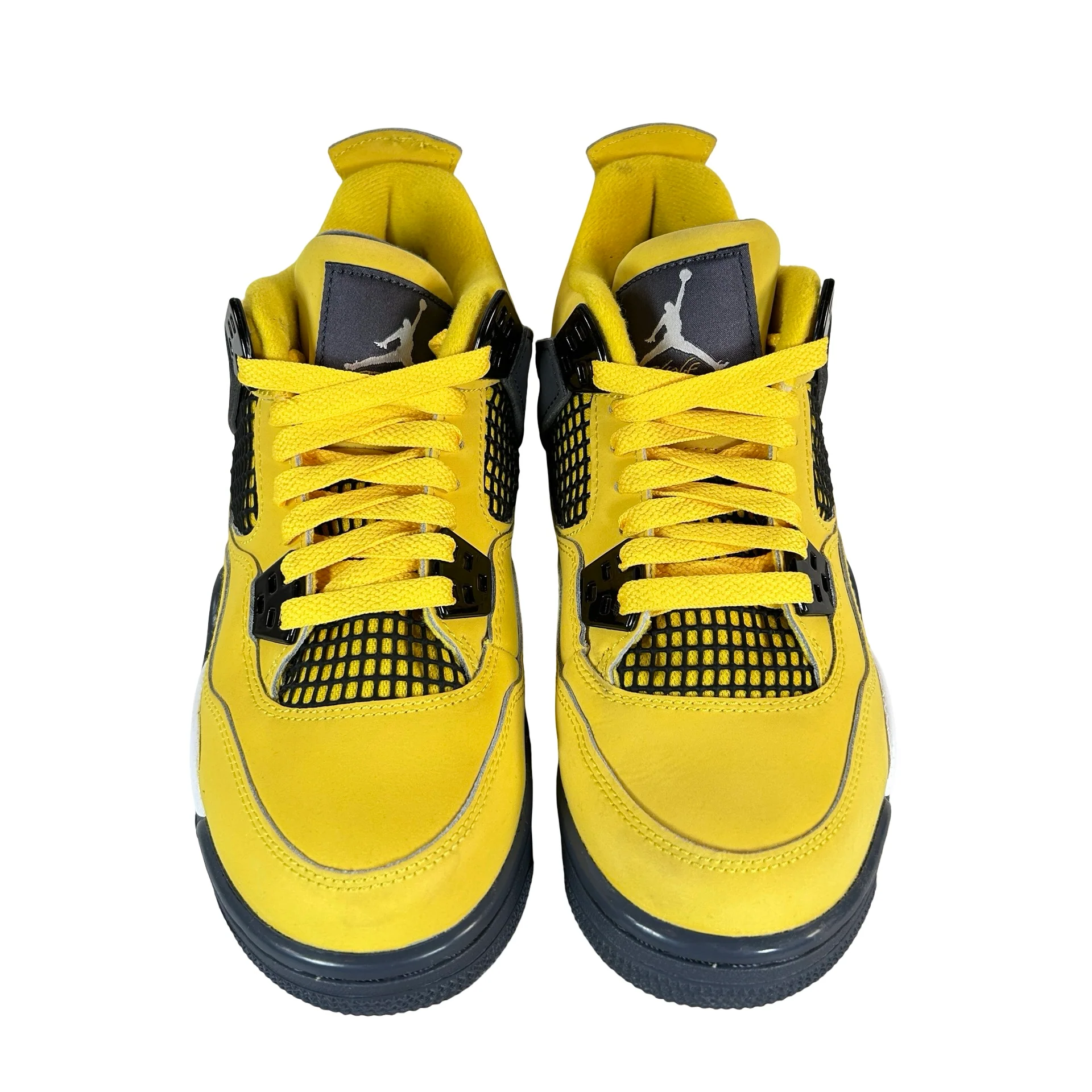 408452 700 Jordan 4 Retro Lightning (GS) [USED] - 4.5 Y (Used) - Image 2