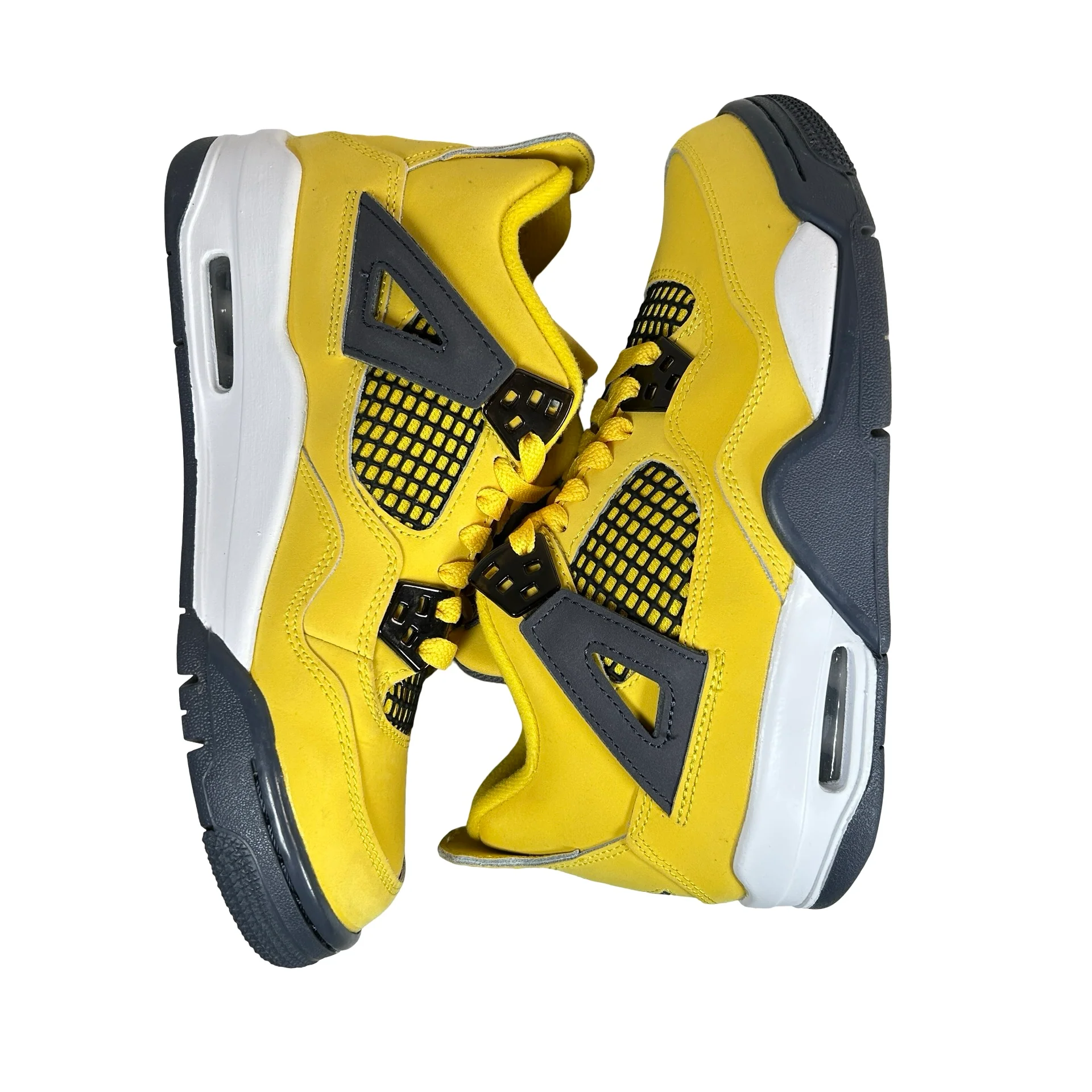 408452 700 Jordan 4 Retro Lightning (GS) [USED] - 4.5 Y (Used) - Image 5