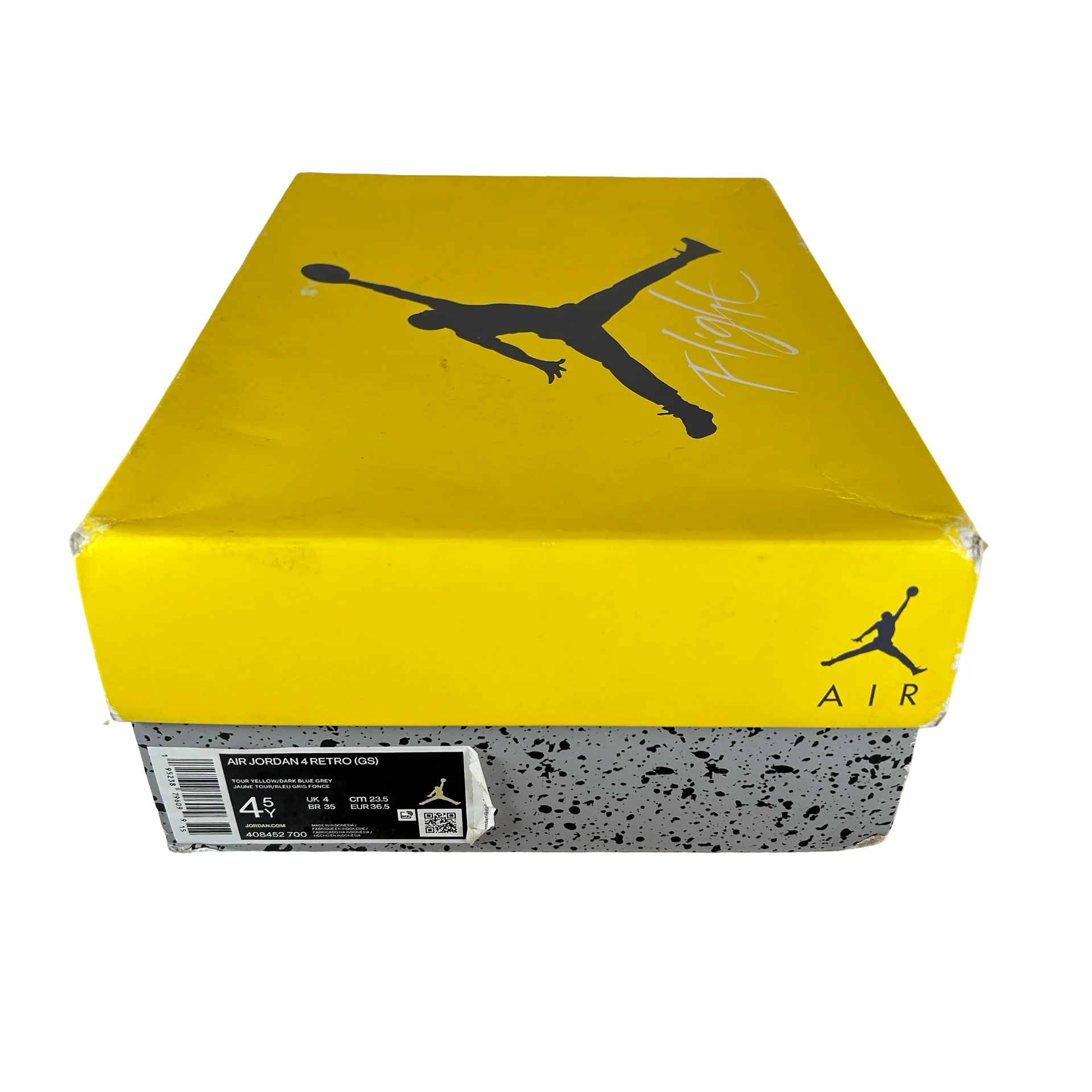 408452 700 Jordan 4 Retro Lightning (GS) [USED] - 4.5 Y (Used) - Image 7