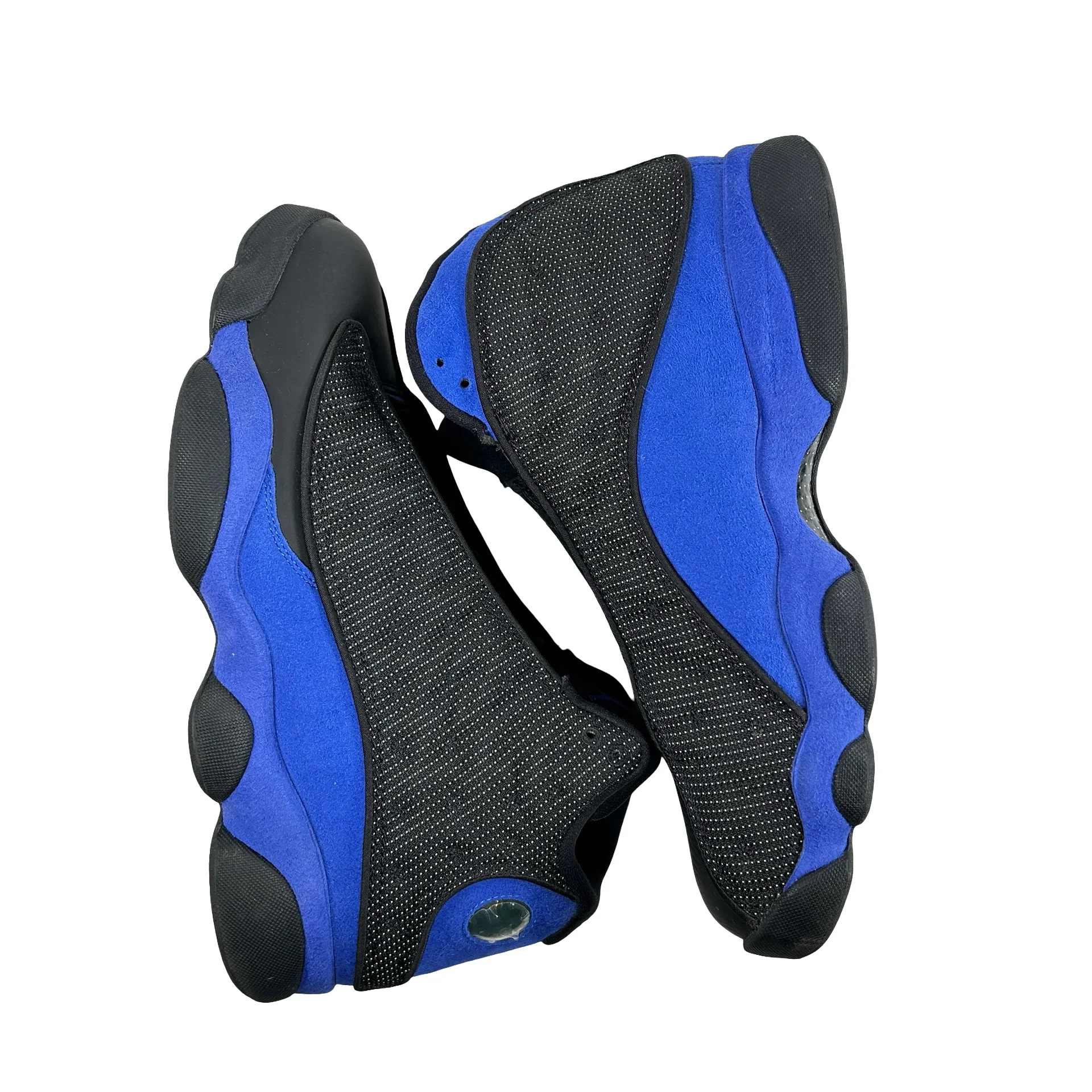 414571 040 Jordan 13 Retro Black Hyper Royal [USED] - 10.5 M (Used) - Image 4