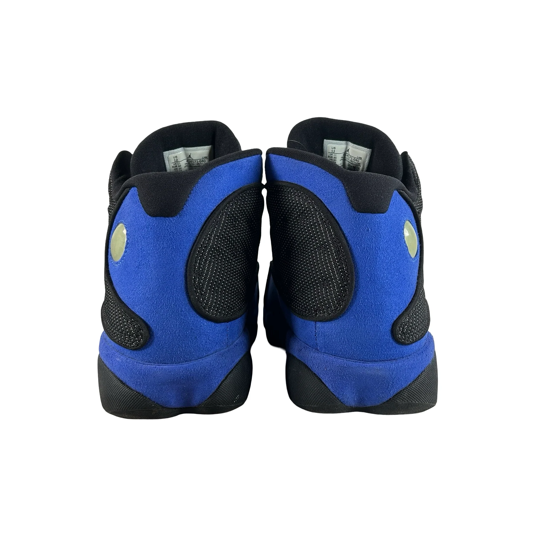 414571 040 Jordan 13 Retro Black Hyper Royal [USED] - 12 M (Used) - Image 3